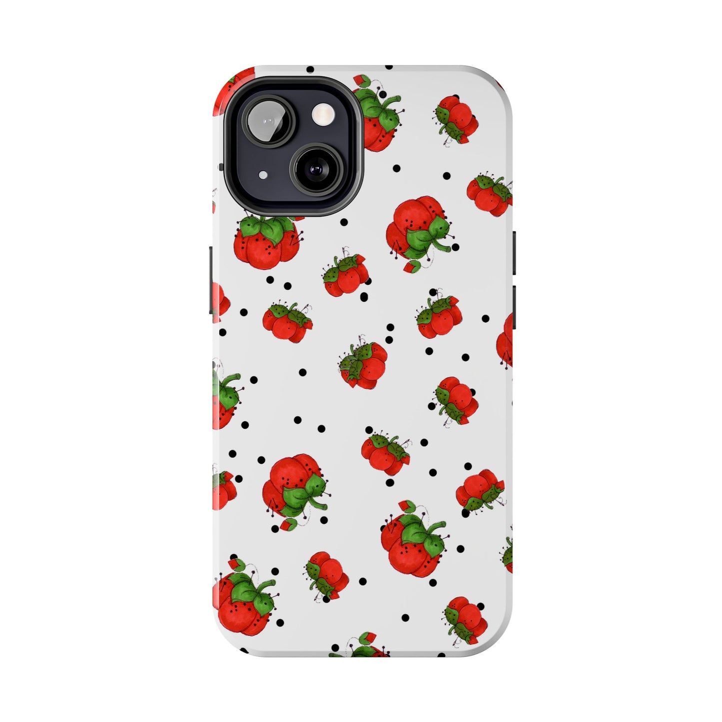 Pin Dots White Phone Case