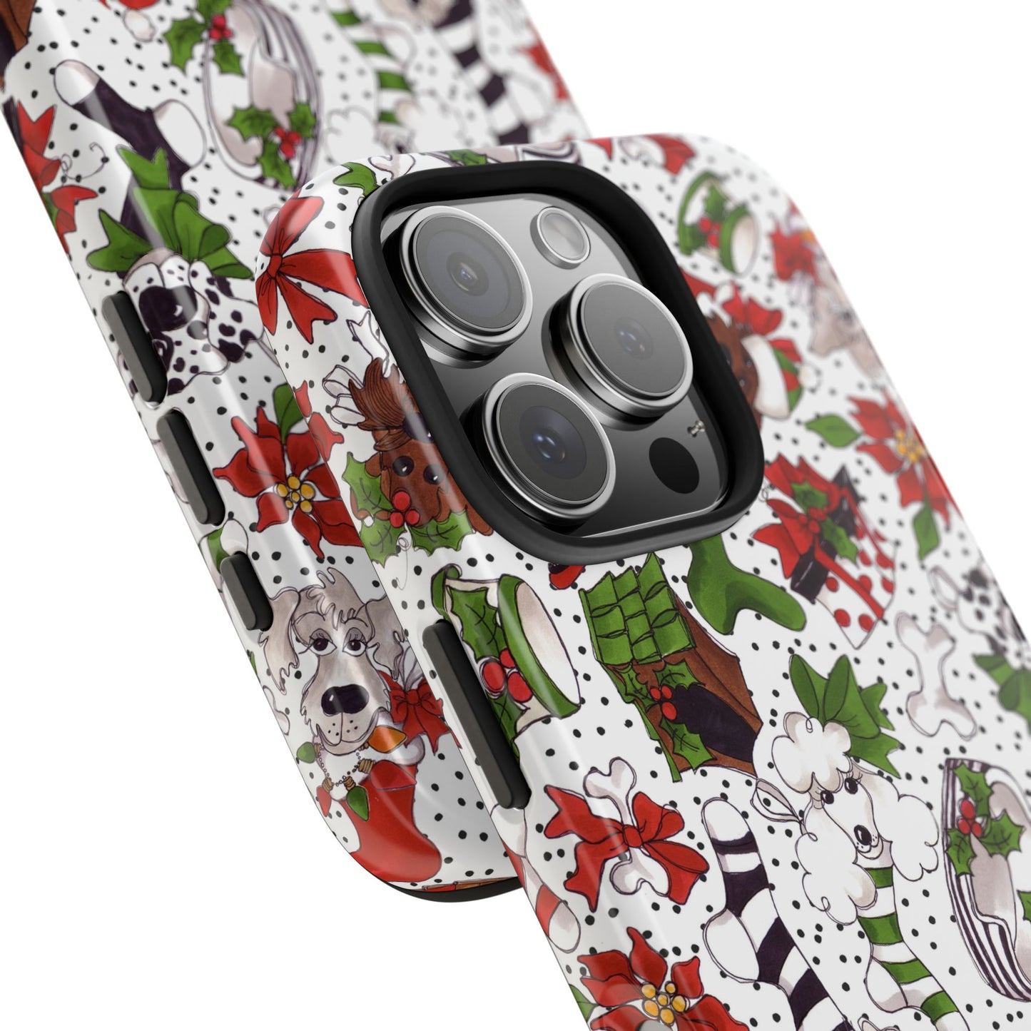 Holiday Fun Toss White Phone Case