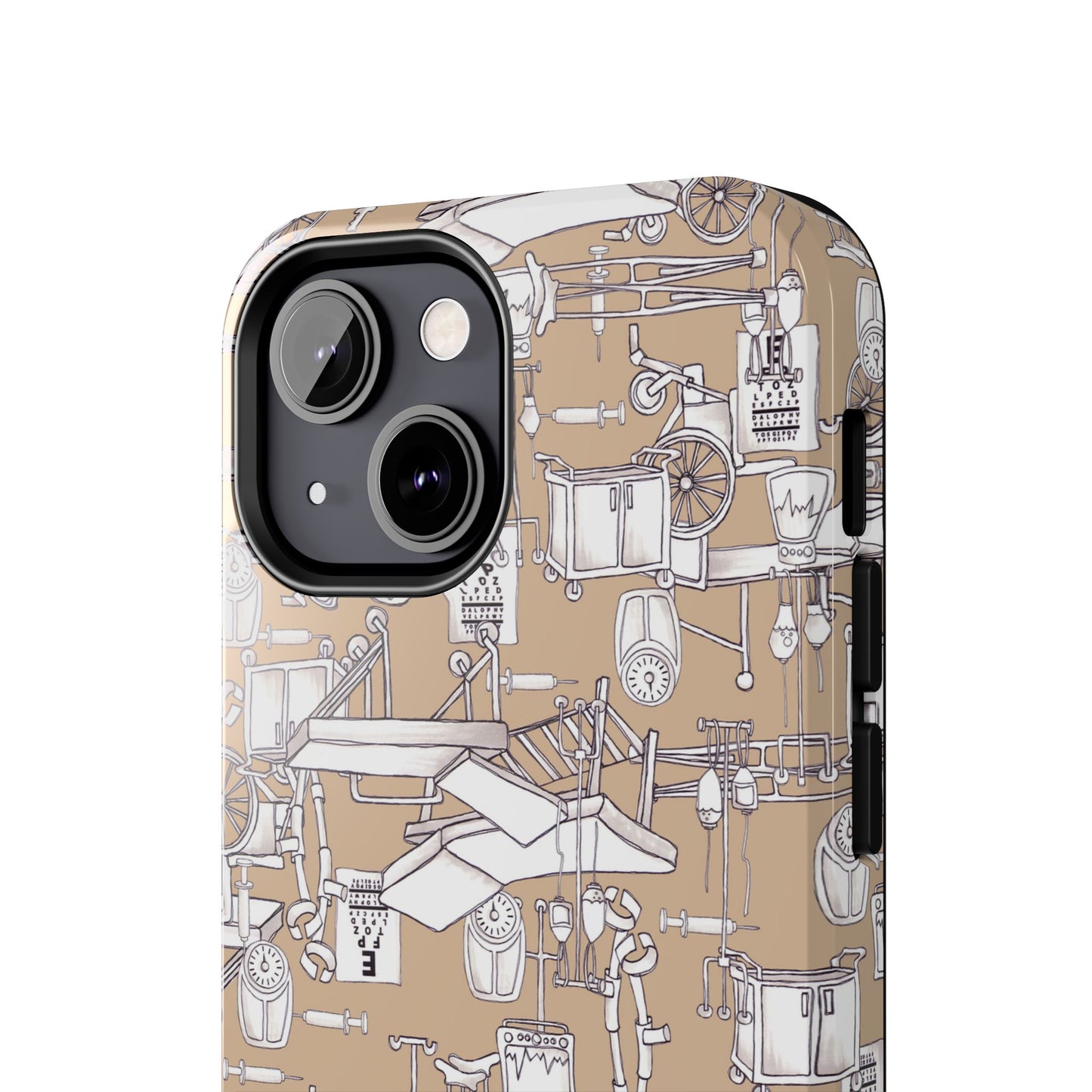Essentials Khaki / White Phone Case