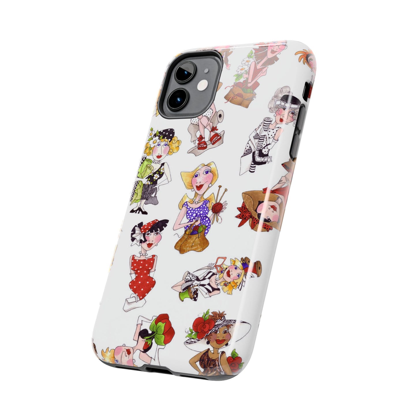 Creative Toss White Phone Case