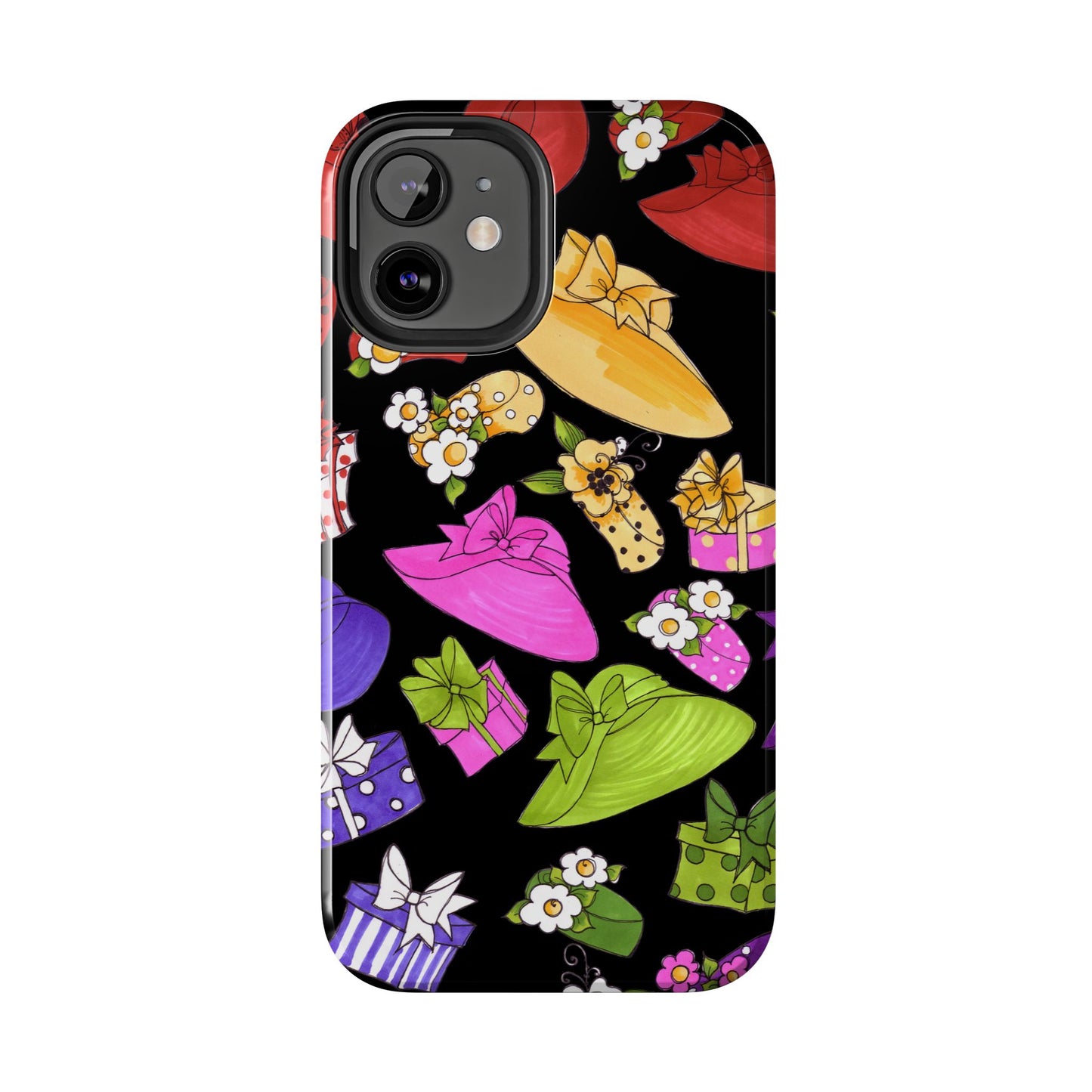 Accessories Tossed Black Phone Case