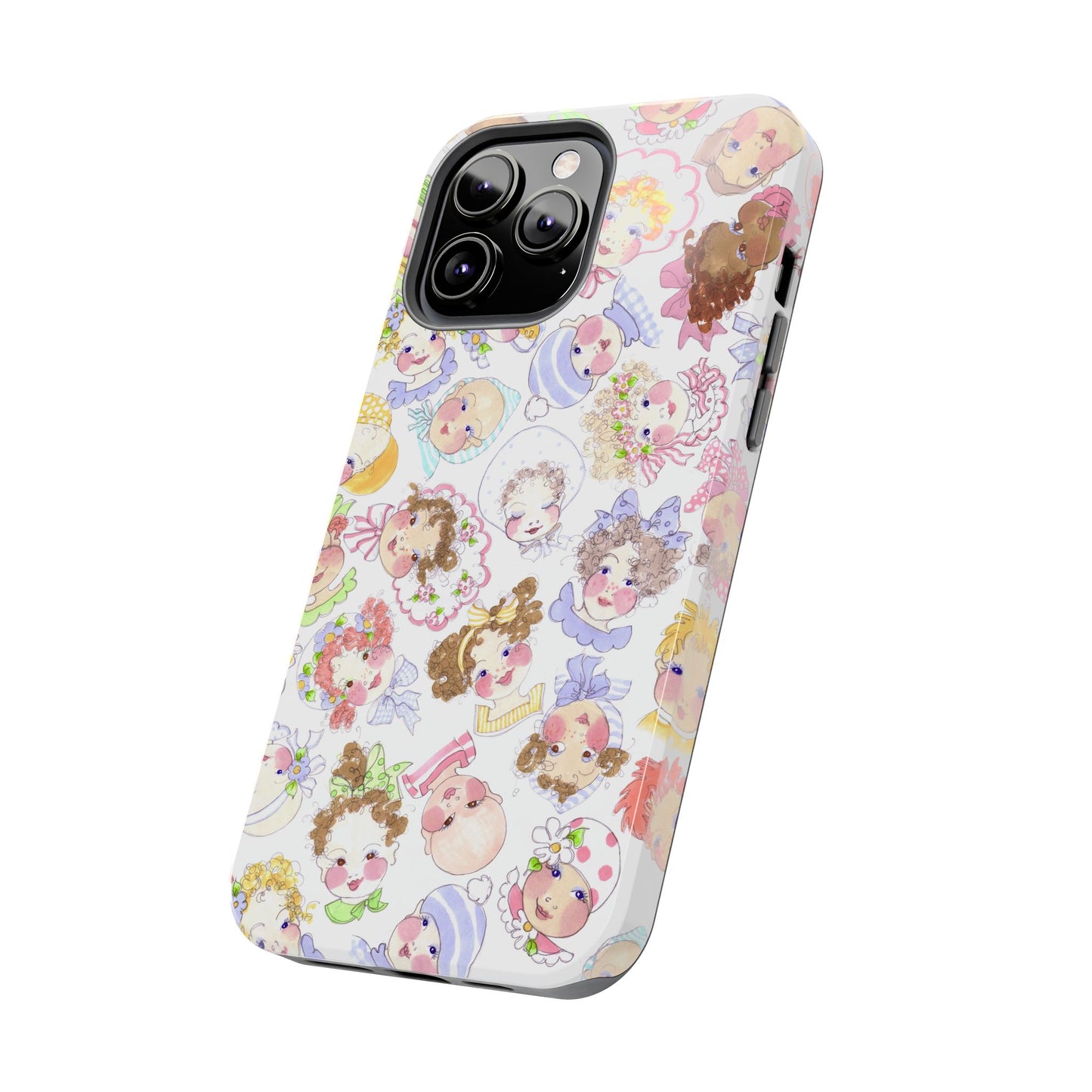 Baby Face Fling White Phone Case