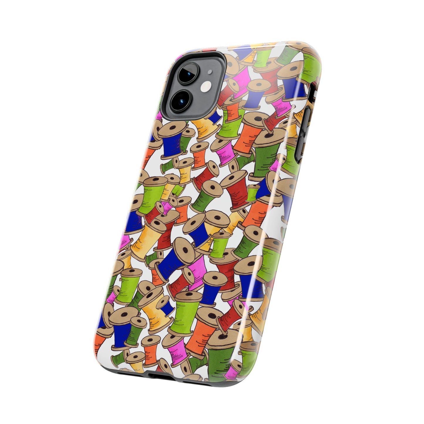 Spoolopoly White Phone Case