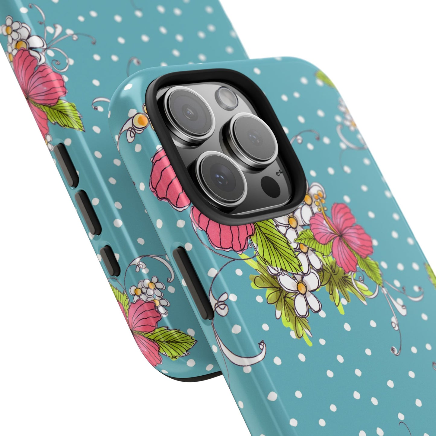 Lady Luau Turquoise Phone Case