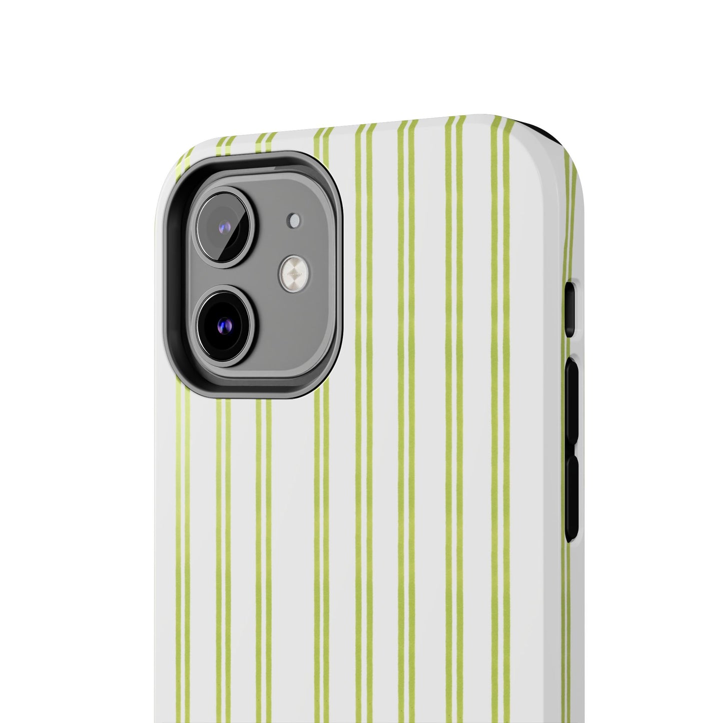 Green Double Stripe Phone Case