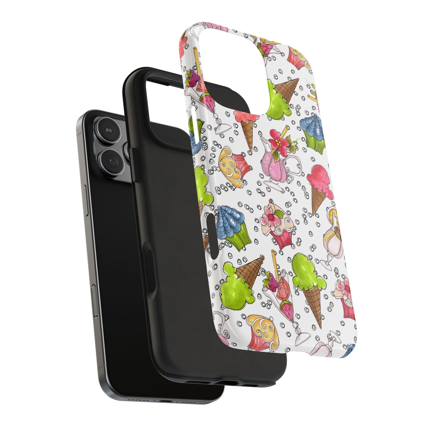 Resort Food White Phone Case