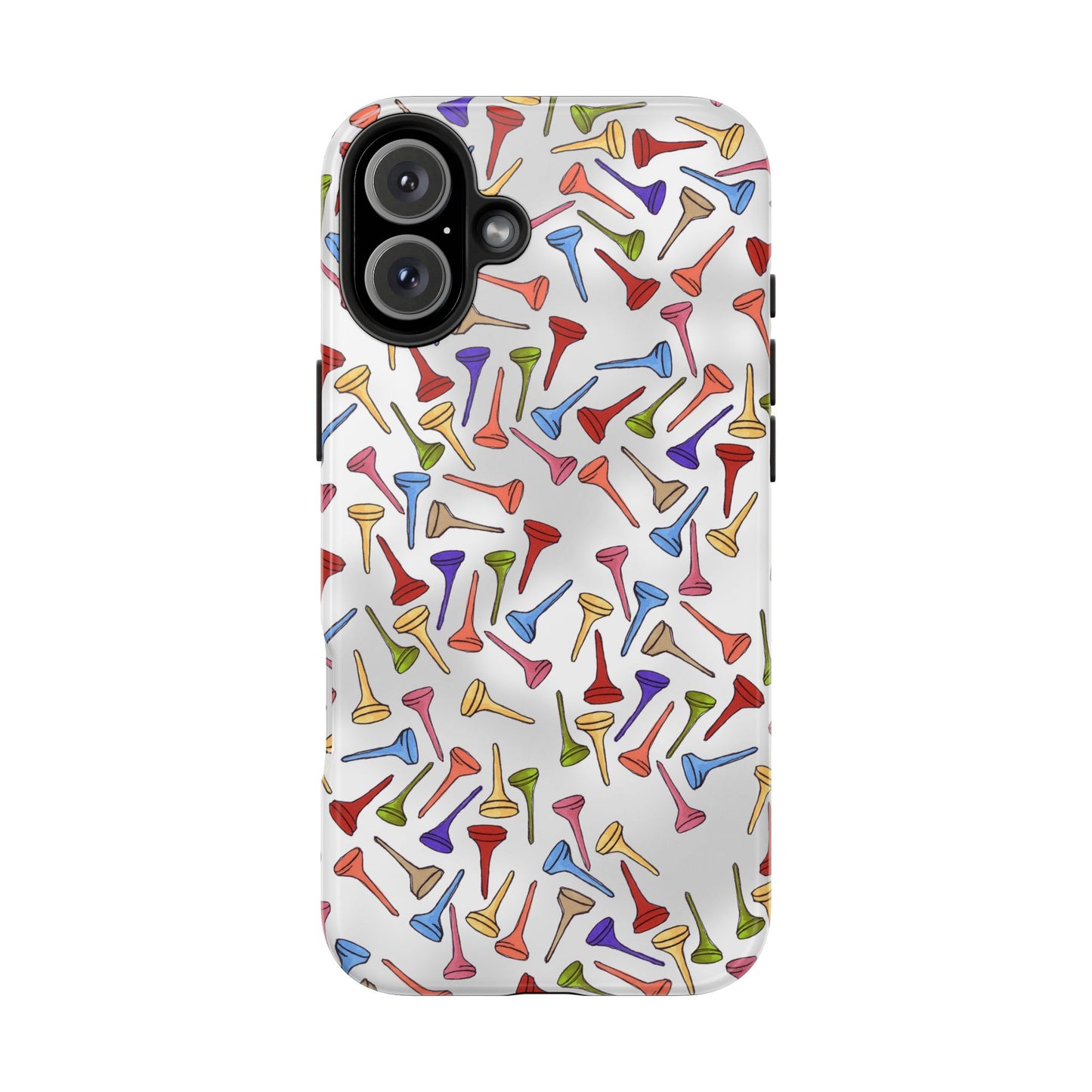 Teed Off Gray Phone Case