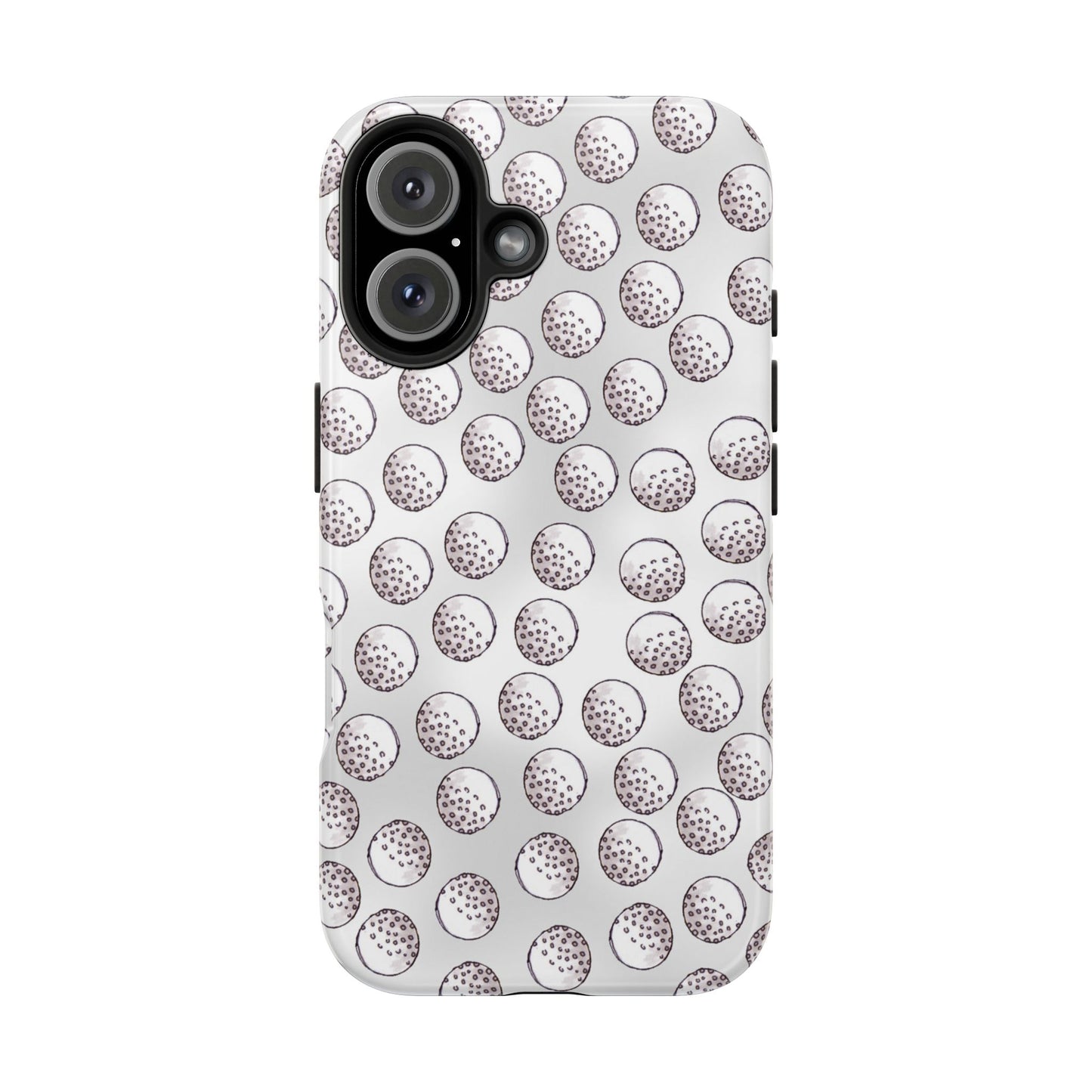 Ball Dots Gray Phone Case