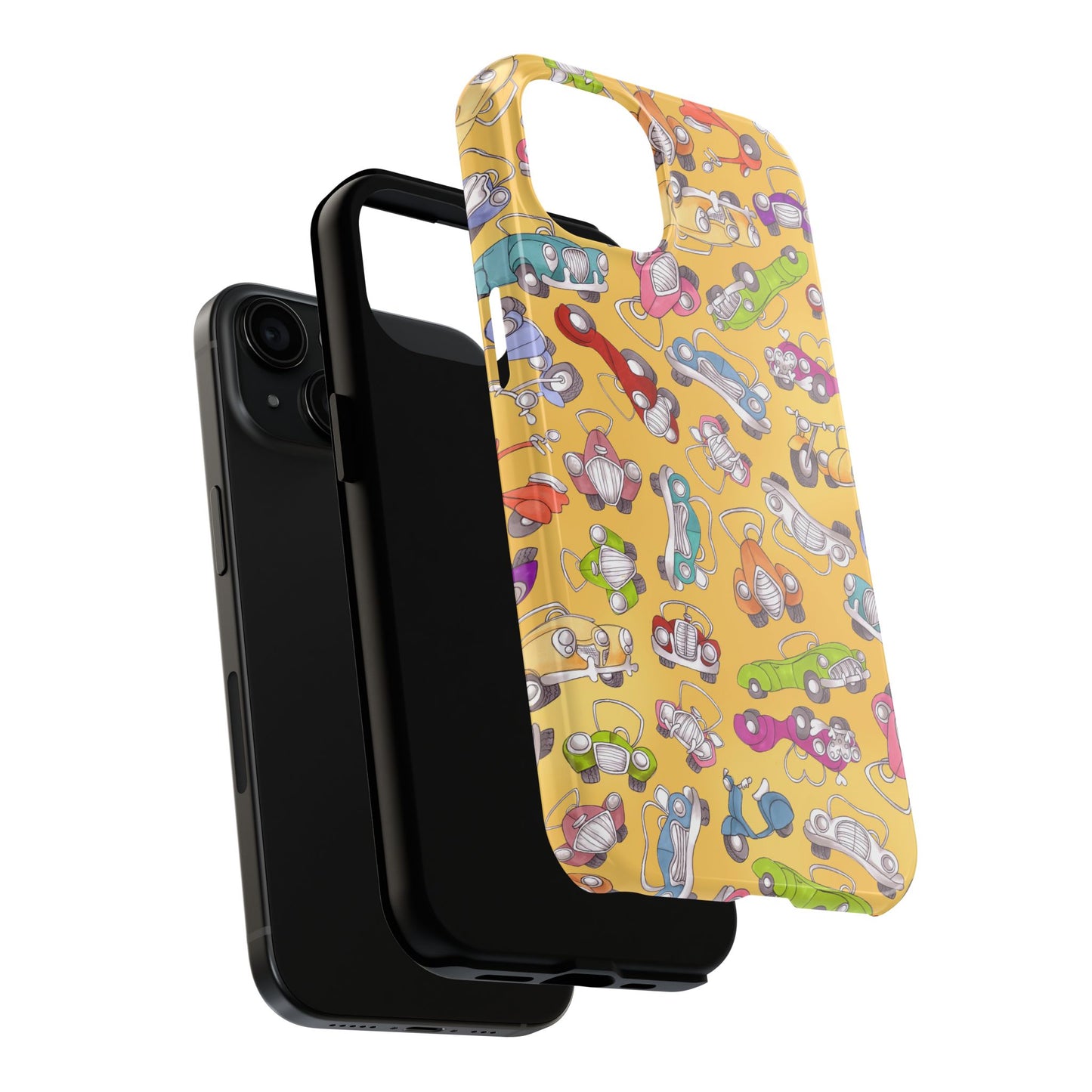 Pile Up Yellow Phone Case