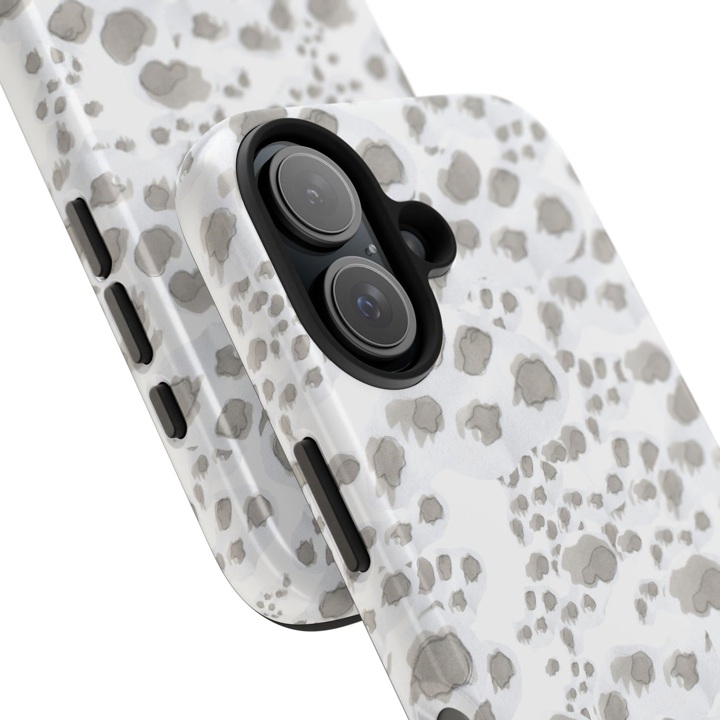 Kitty Dots White Phone Case