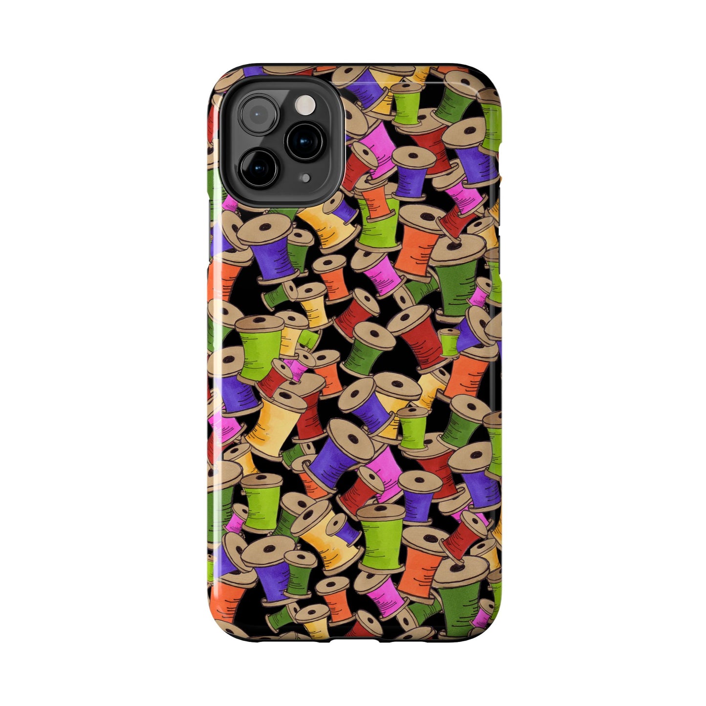 Spoolopoly Black Phone Case