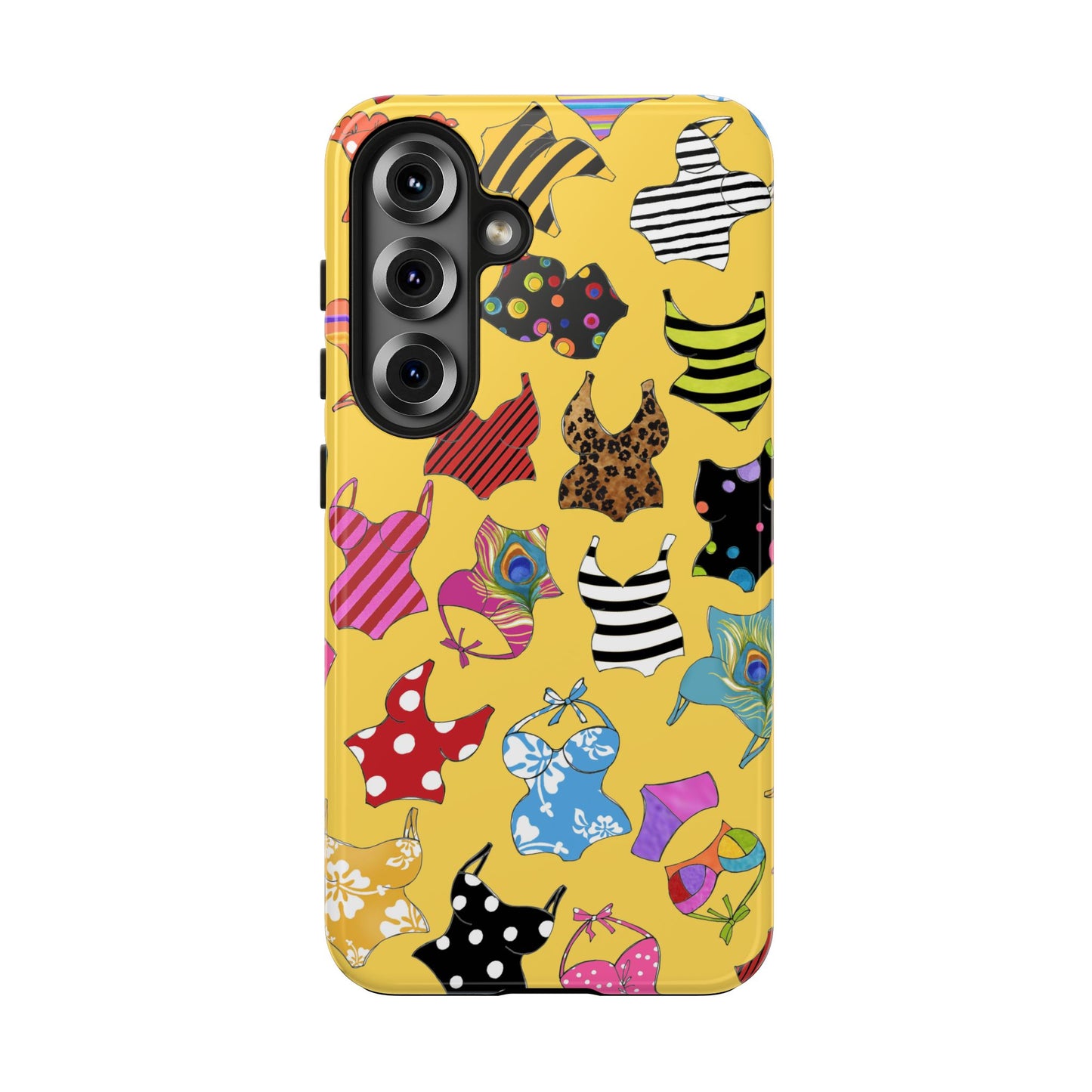 Assorted Suits Yellow Phone Case