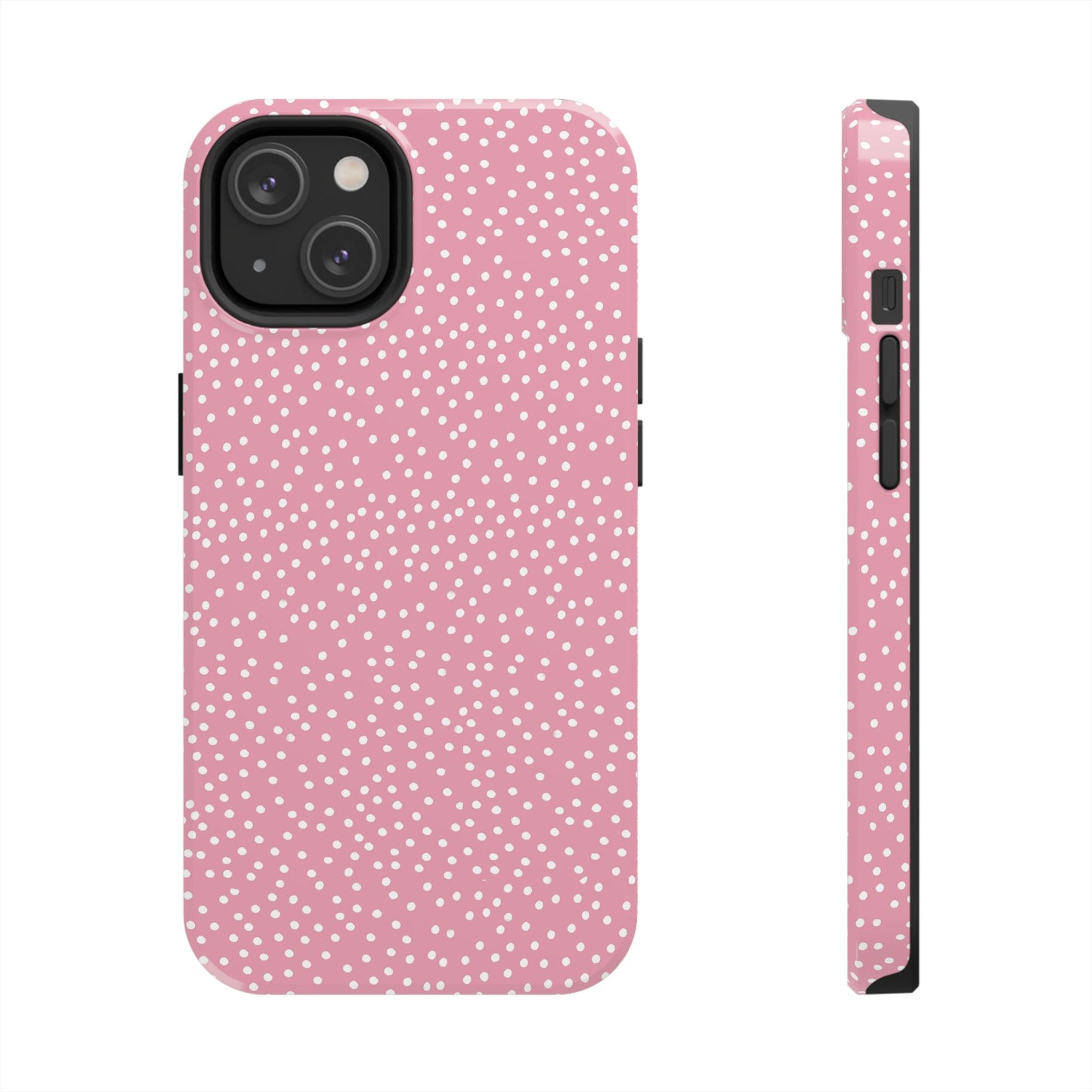 Dottible Pink / White Phone Case