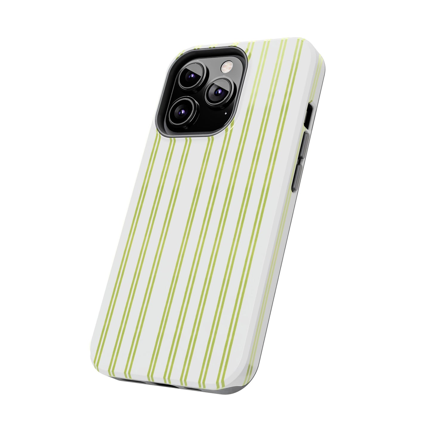 Green Double Stripe Phone Case