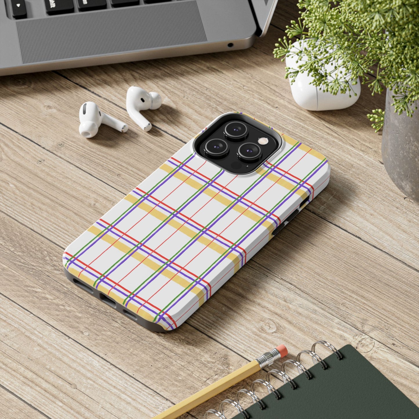 Kitchen Plaid Primary Phone Case