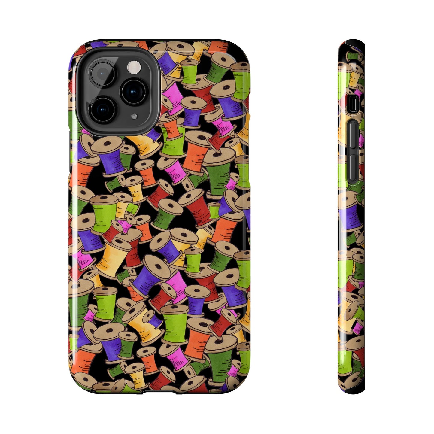Spoolopoly Black Phone Case