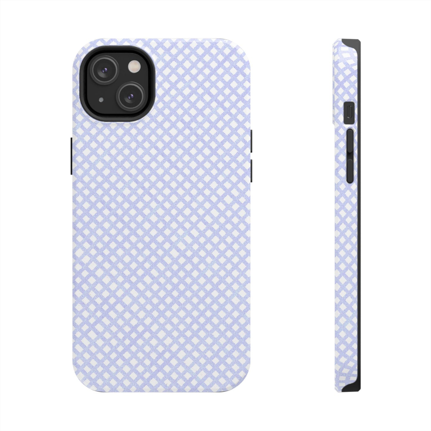 Bias Check Light Blue Phone Case