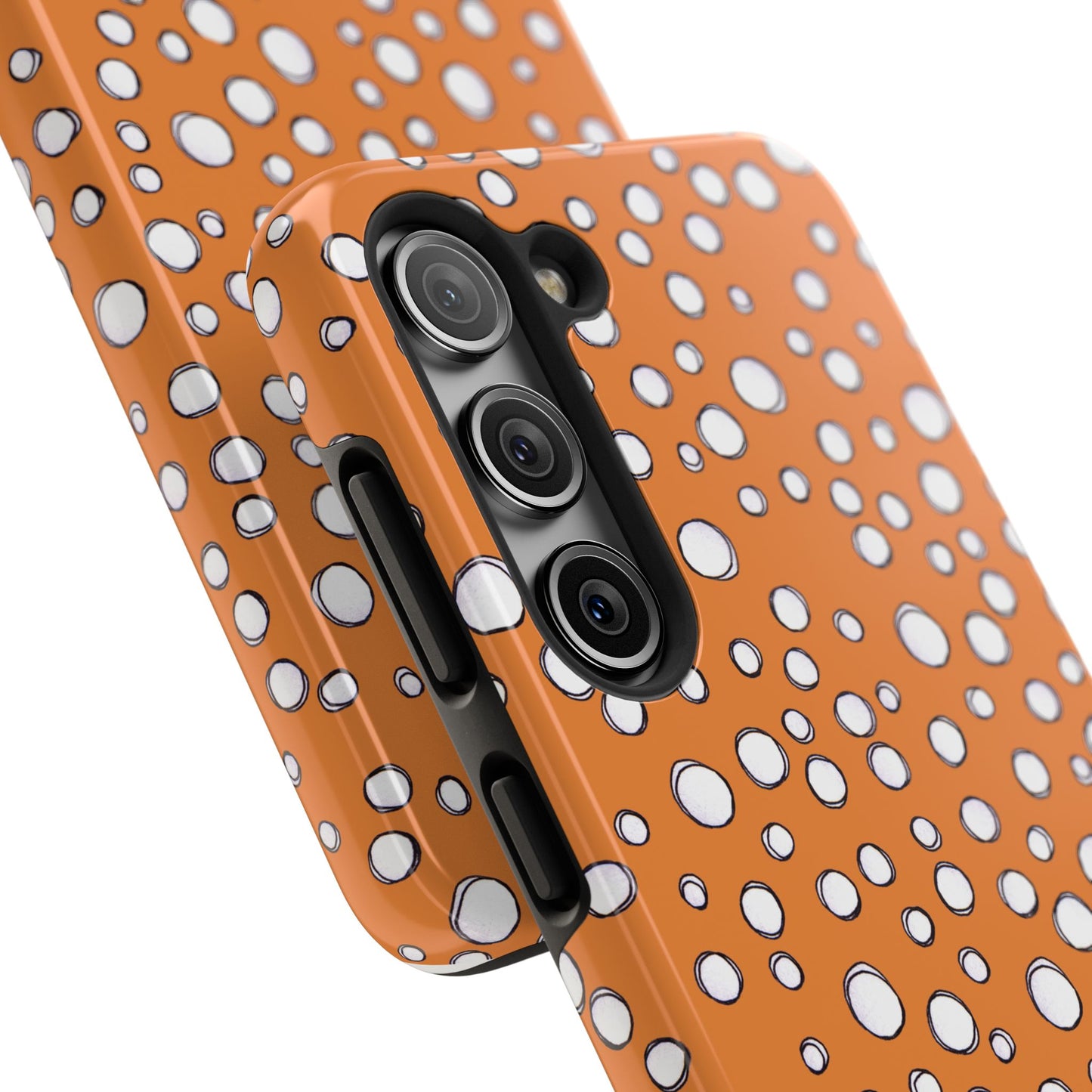 Pot Dots Orange Phone Case