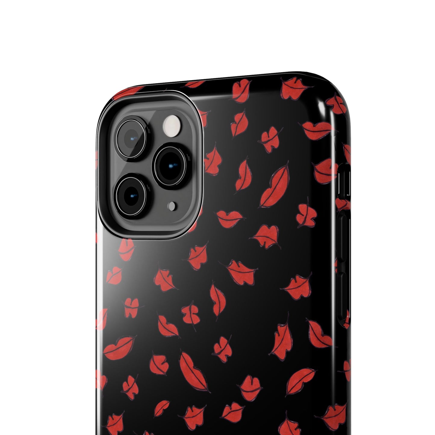 Autumn Lips Black Phone Case