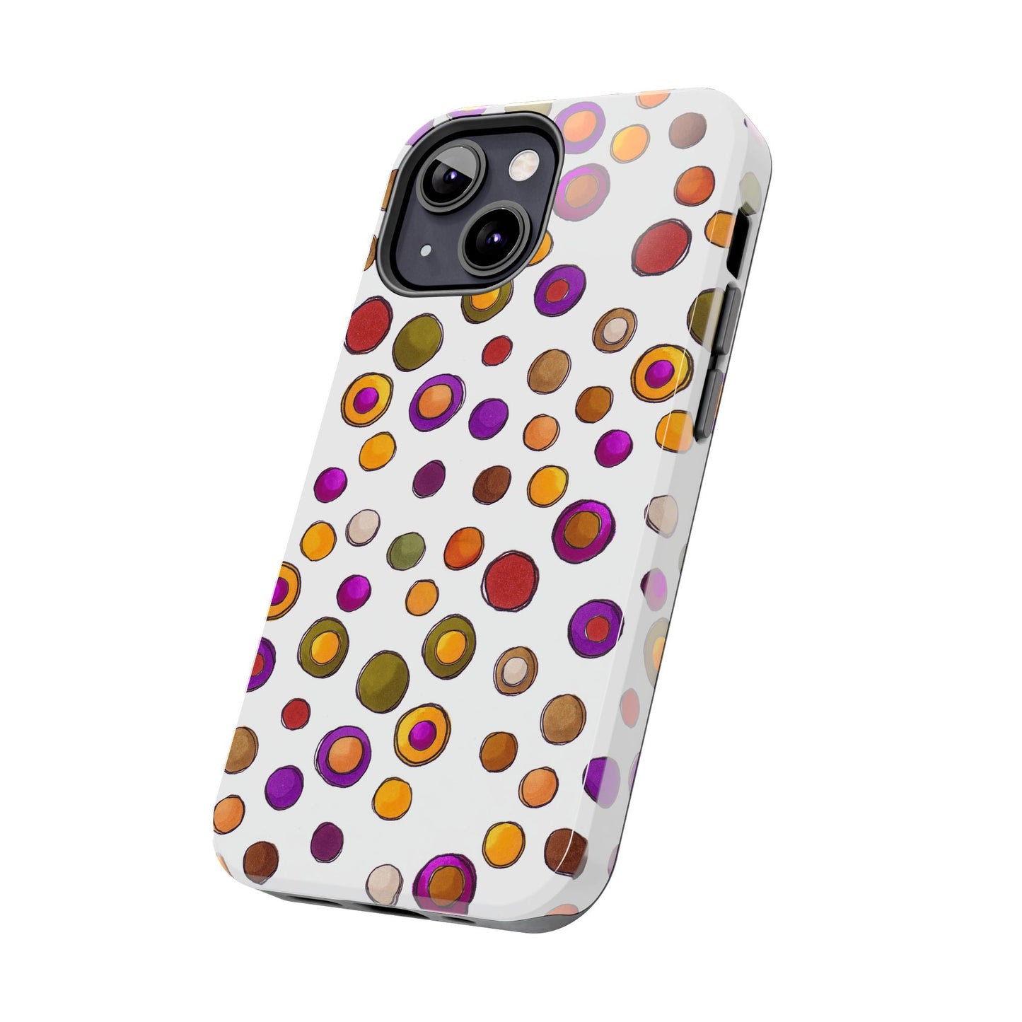 Sesame Dot White Phone Case
