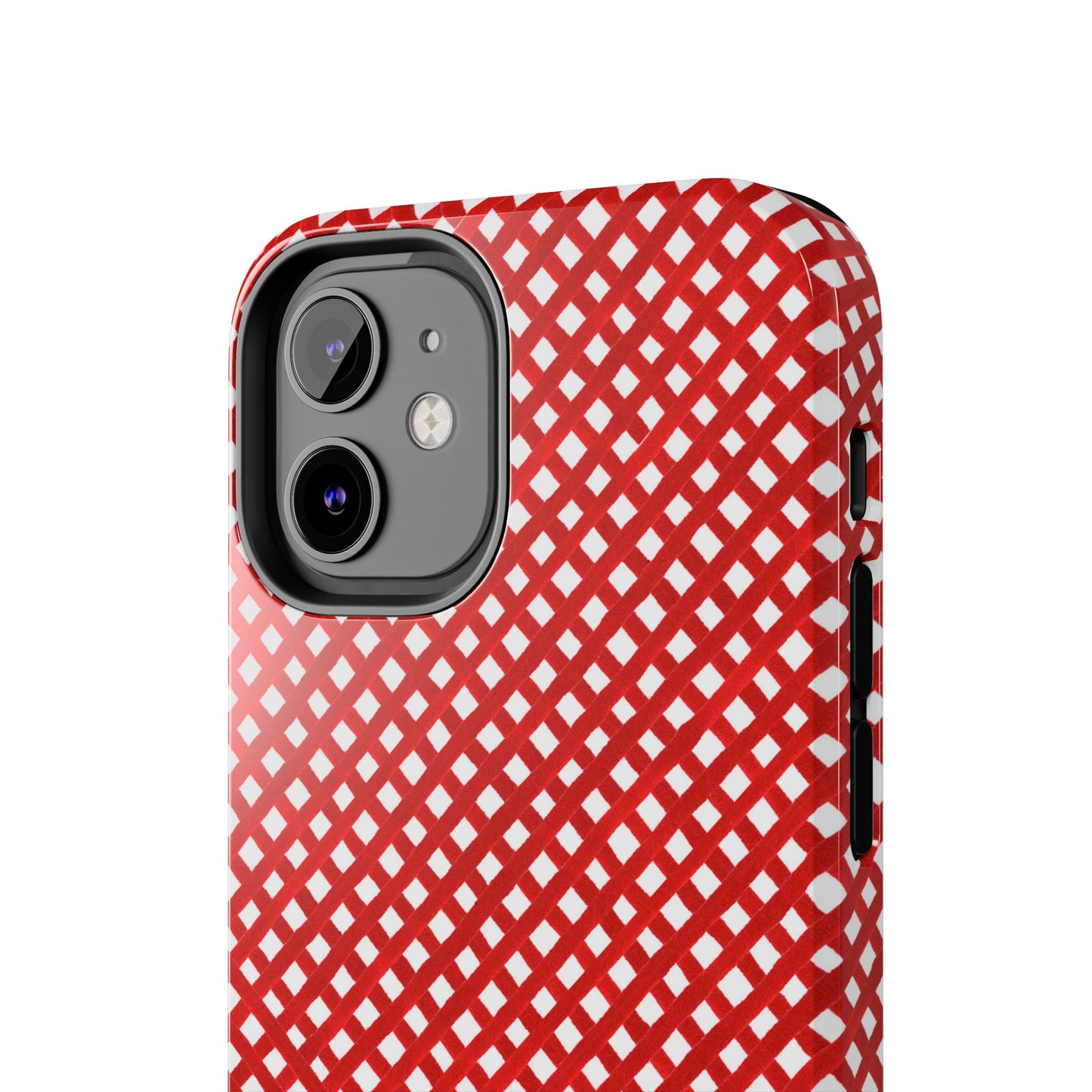 Trellis Check Red Phone Case