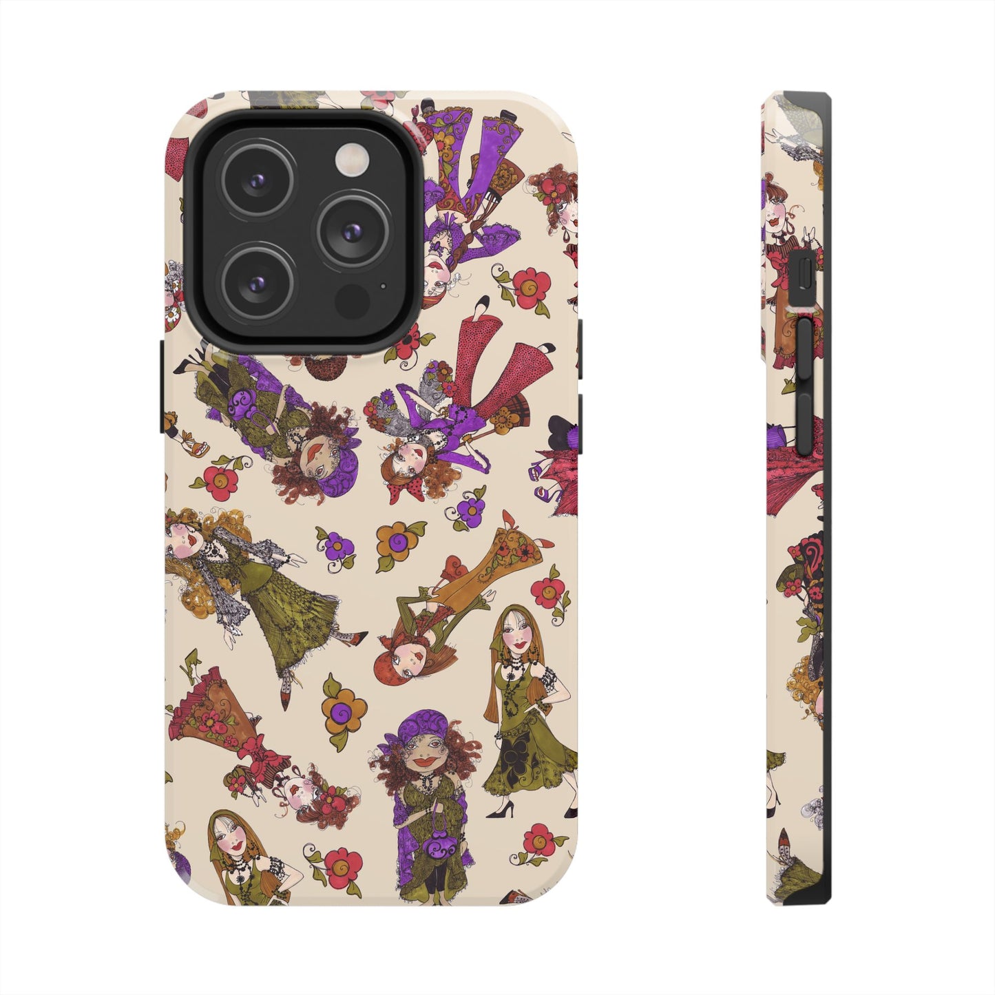 Tossed Gypsies Muslin Phone Case