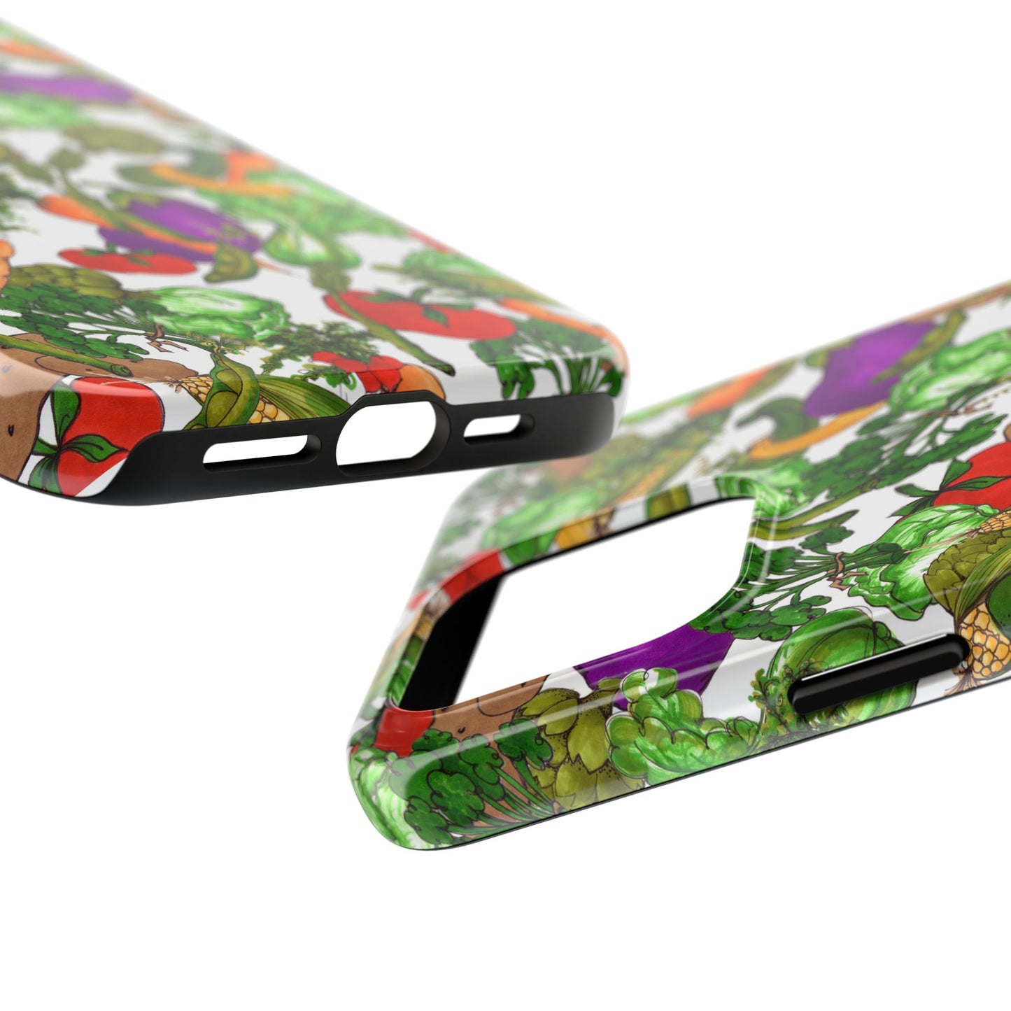 Veggie Jungle White Phone Case