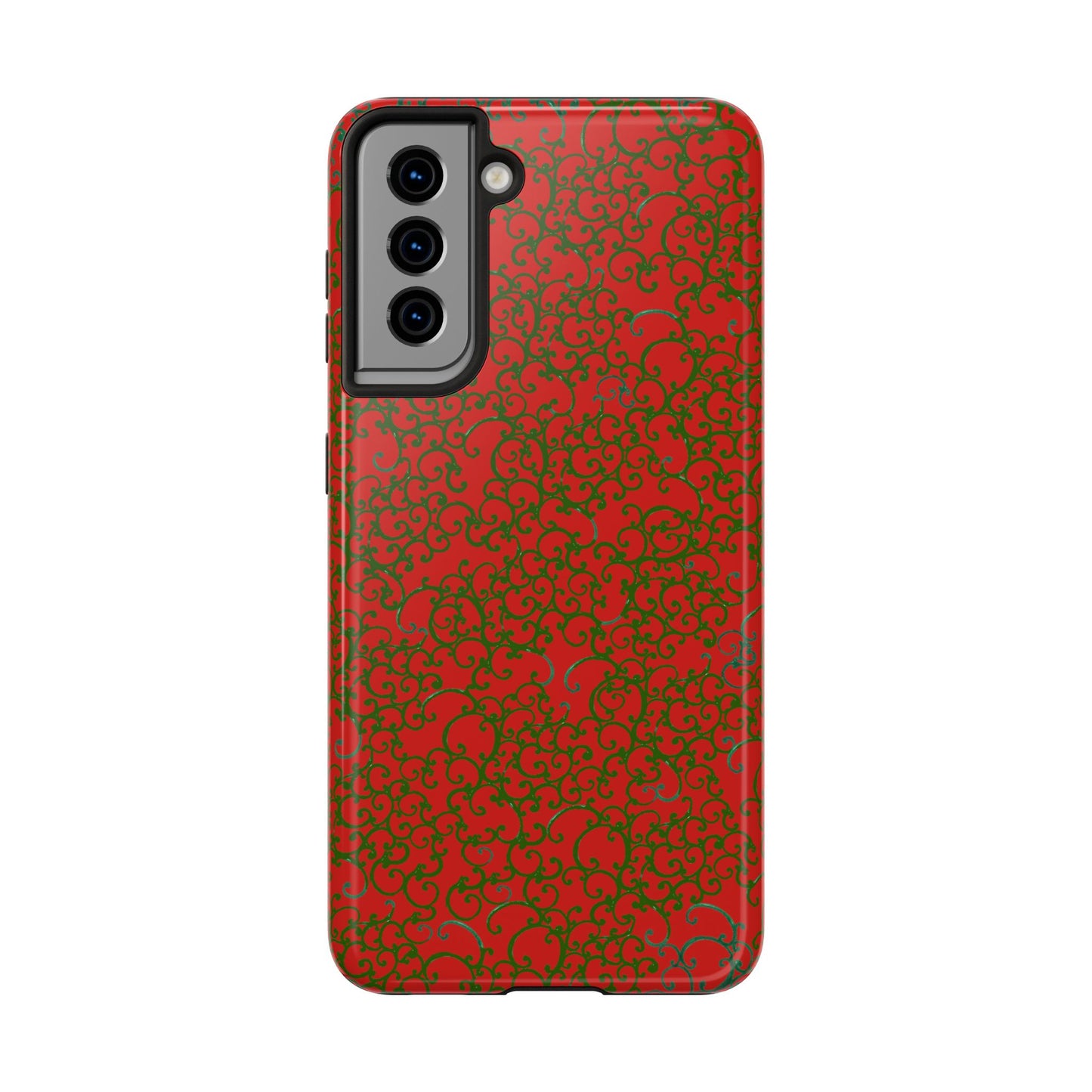 Scrollie Red / Green Phone Case