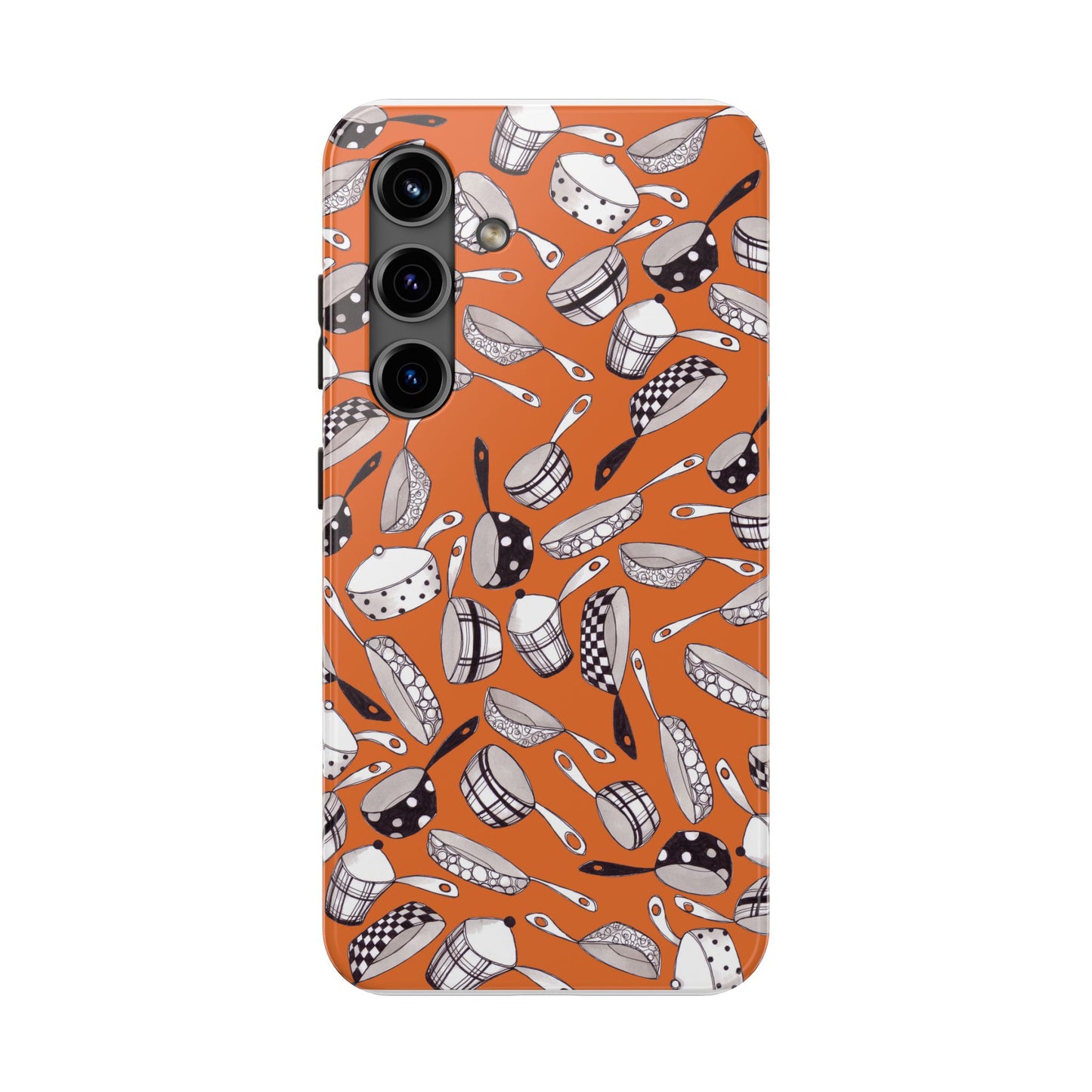 Pots & Pans Flyin' Orange Phone Case