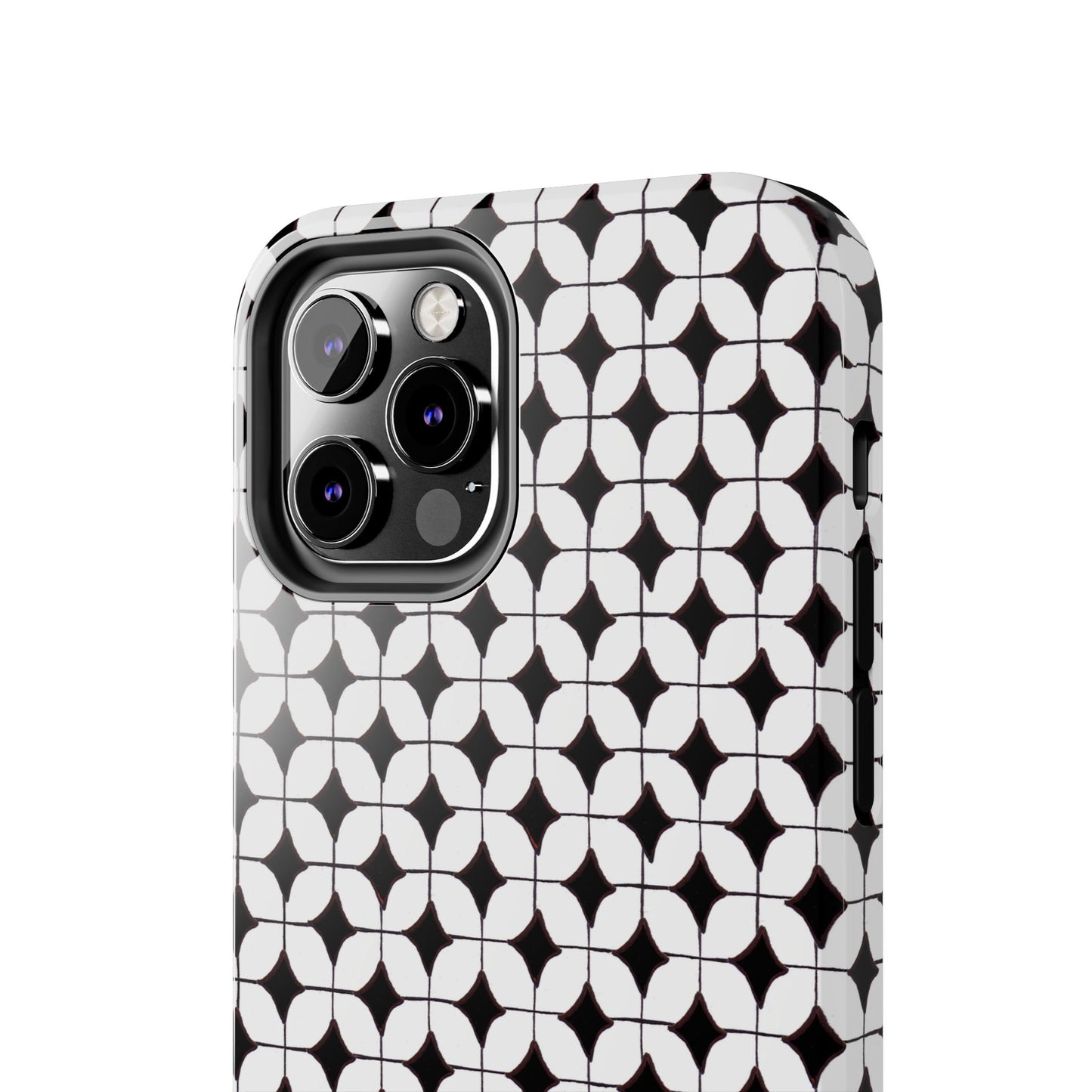Tile-ish Black Phone Case