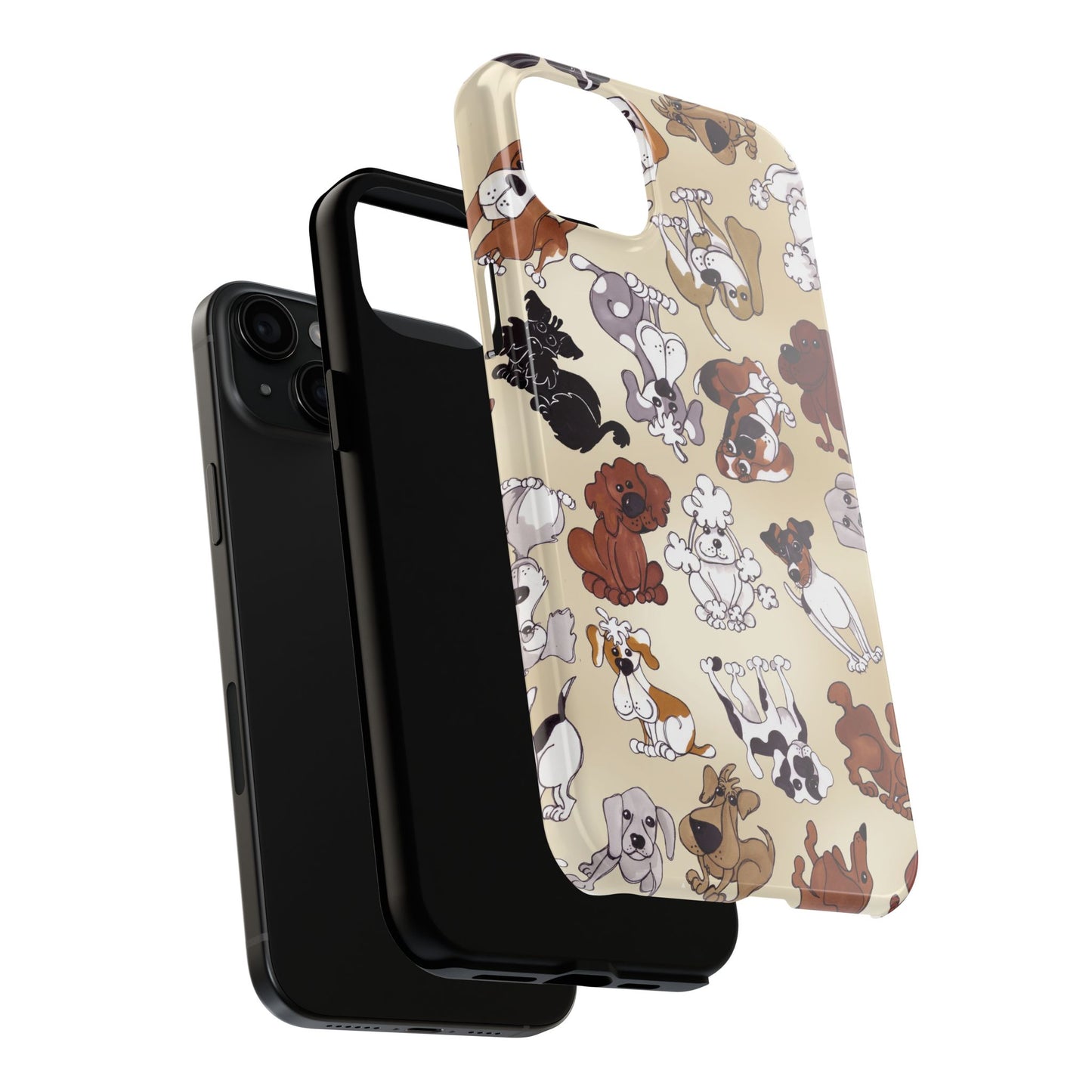 Tossed Doggies Bone Phone Case