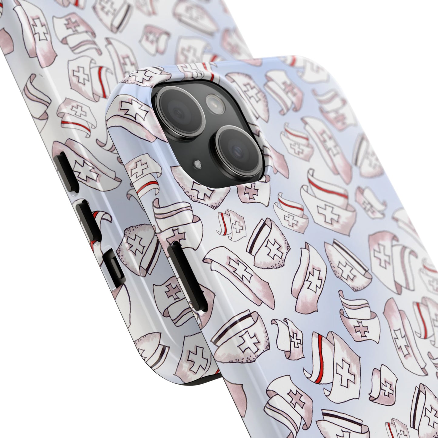 Happy Hats Blue Phone Case