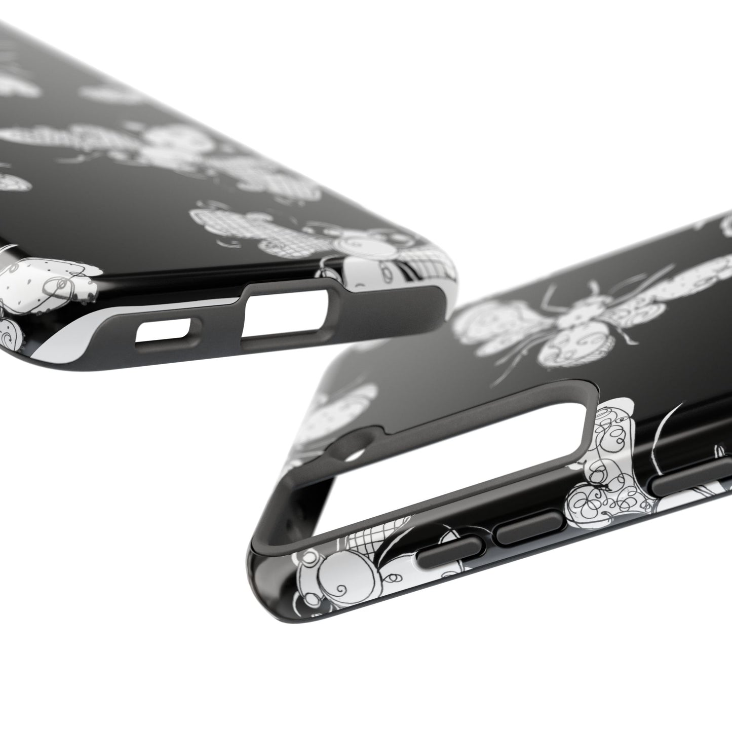 Busy Bee Black Phone Case