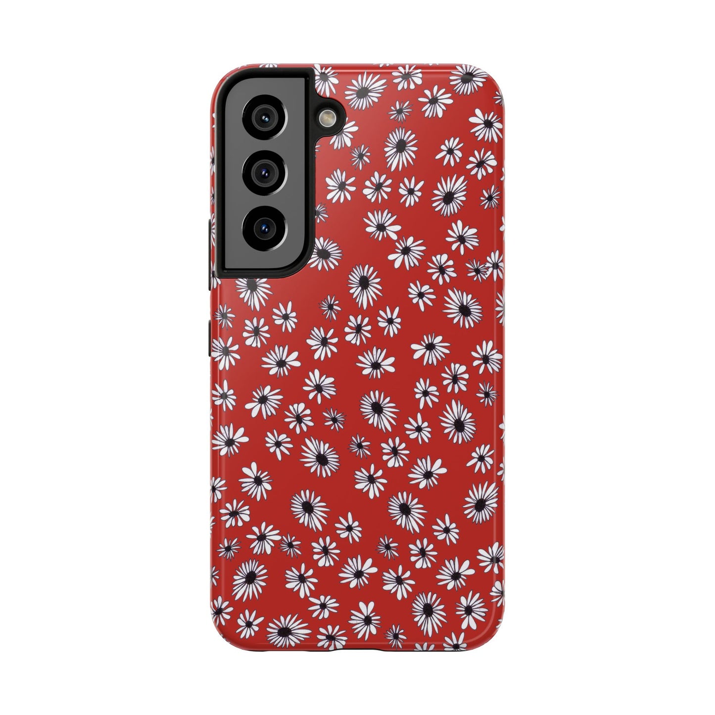 Random Daisy Red / White Phone Case