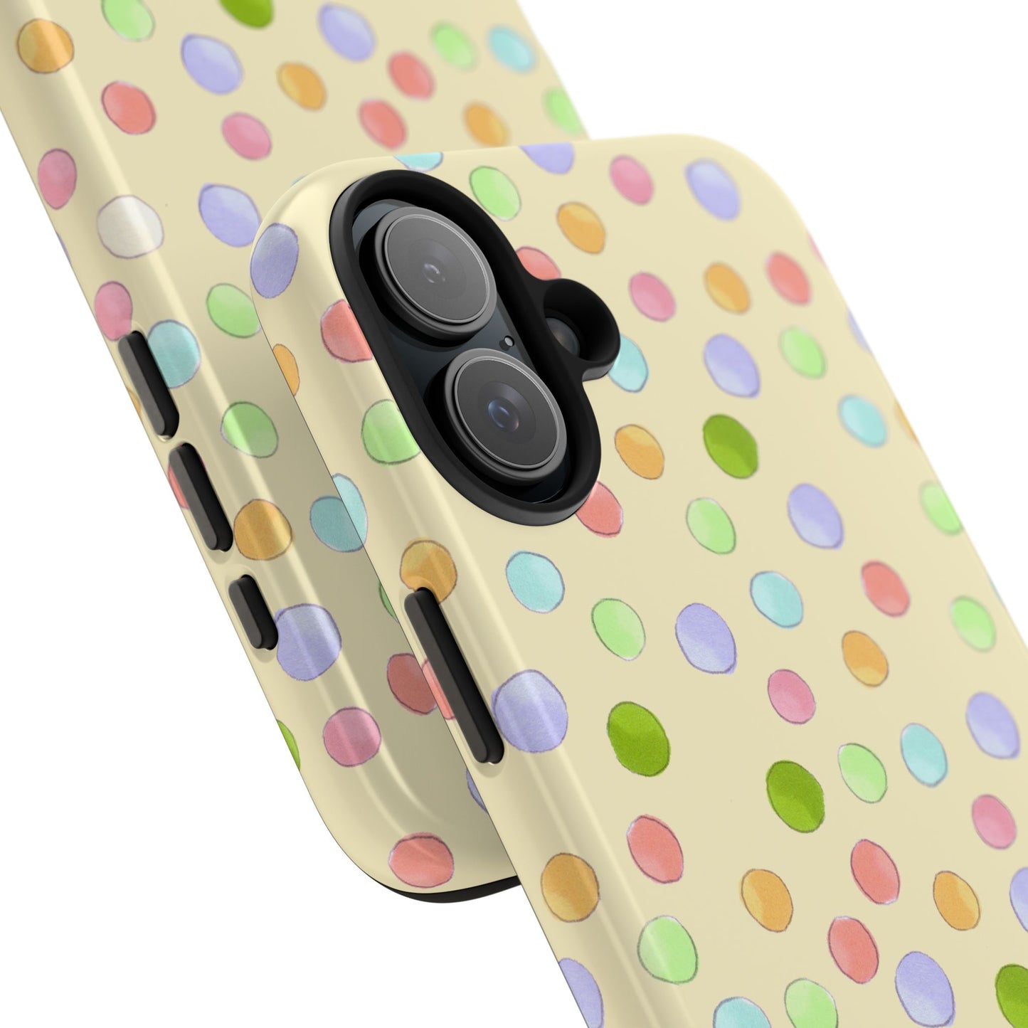 Happy Dots Yellow Phone Case