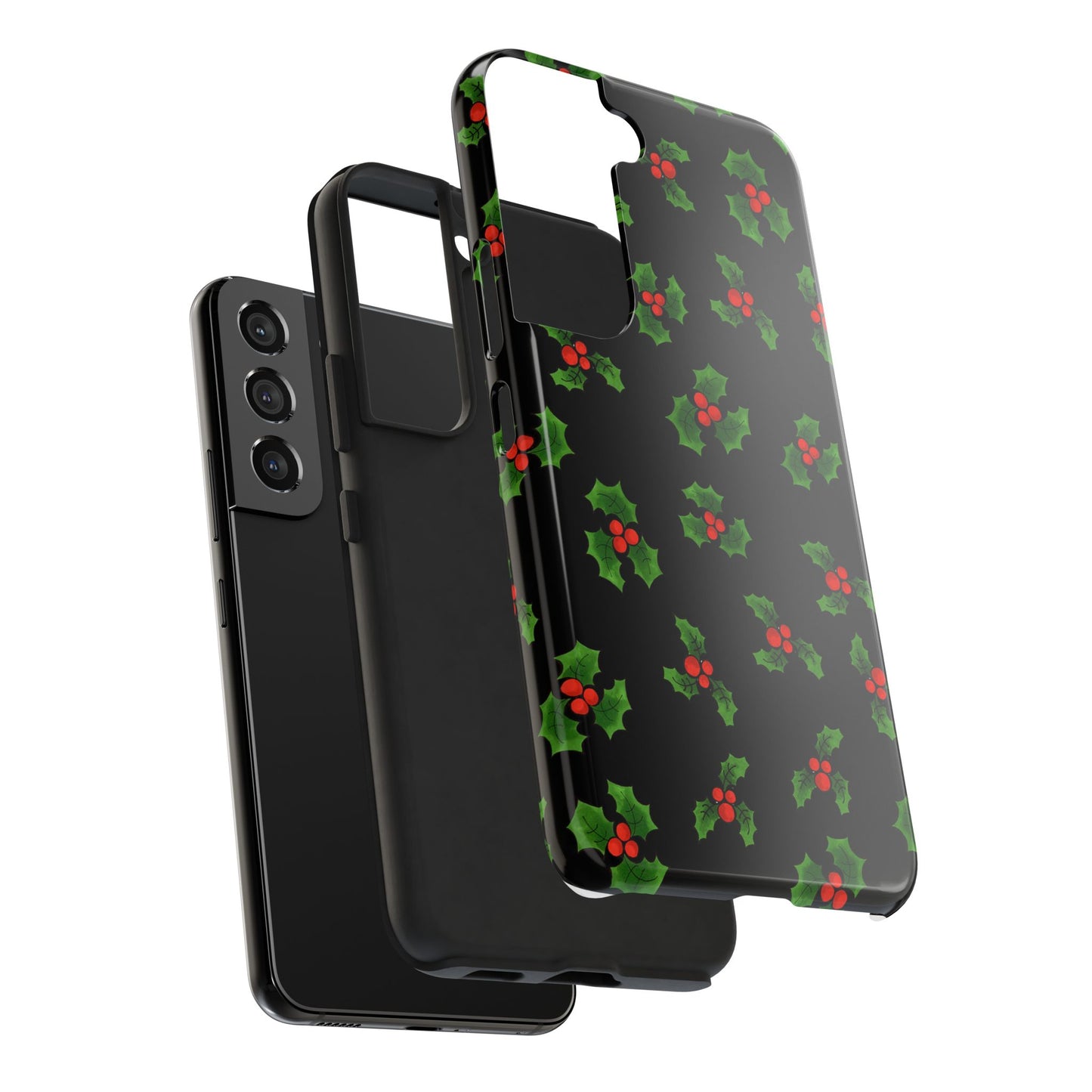 Lotsa Holly Black Phone Case