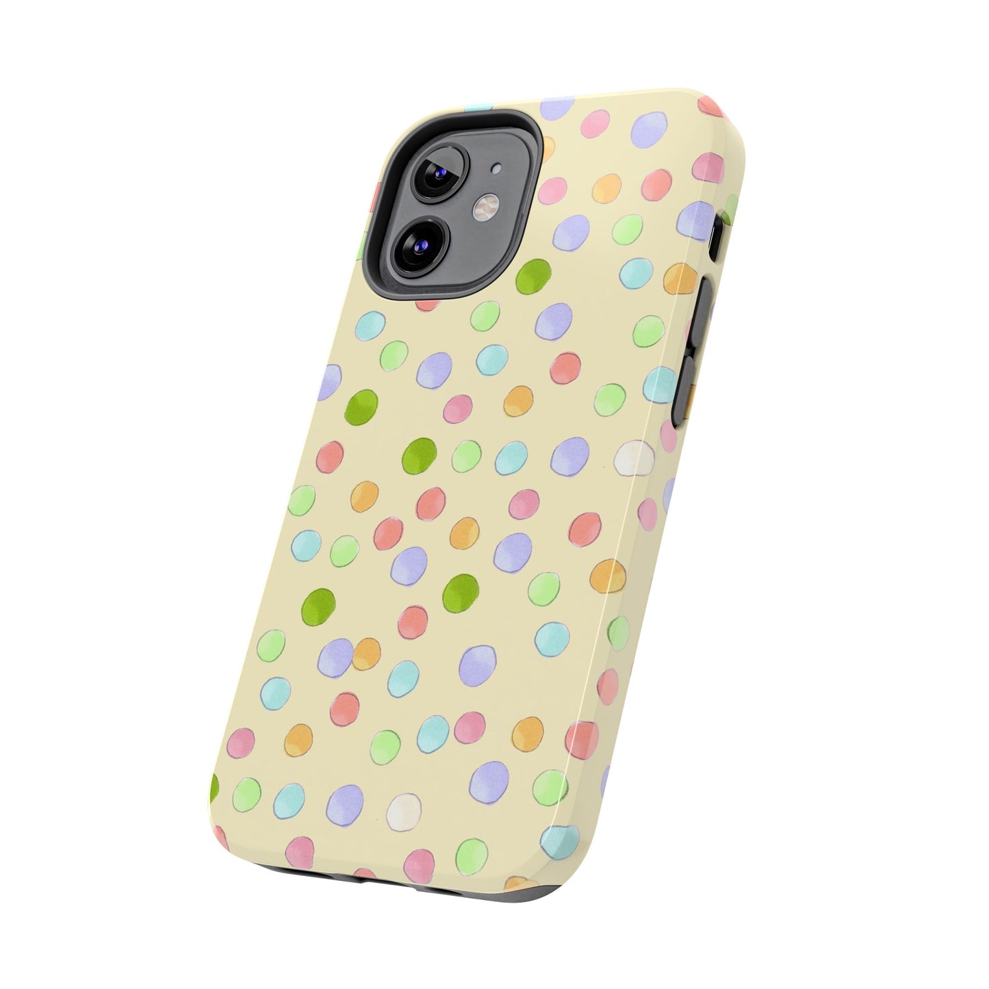 Happy Dots Yellow Phone Case
