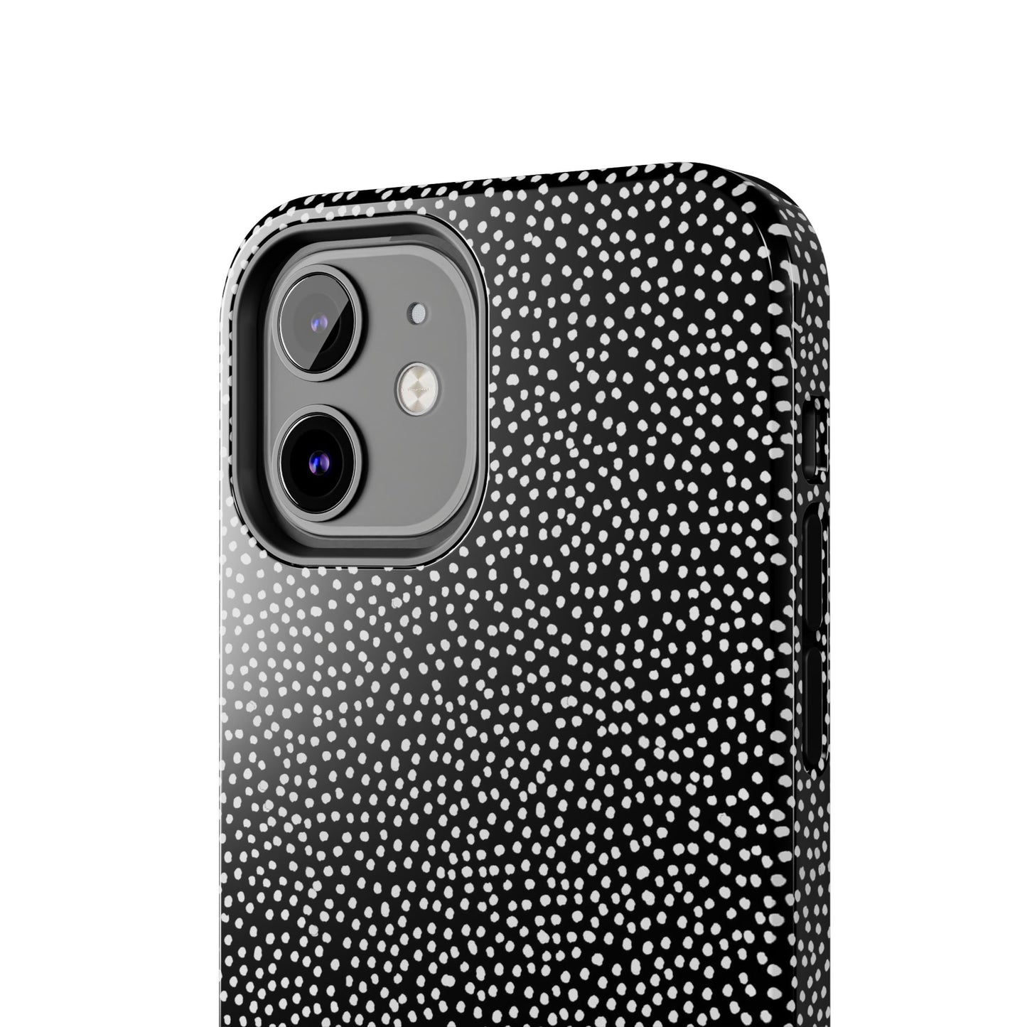 Baby Dots Black / White Phone Case