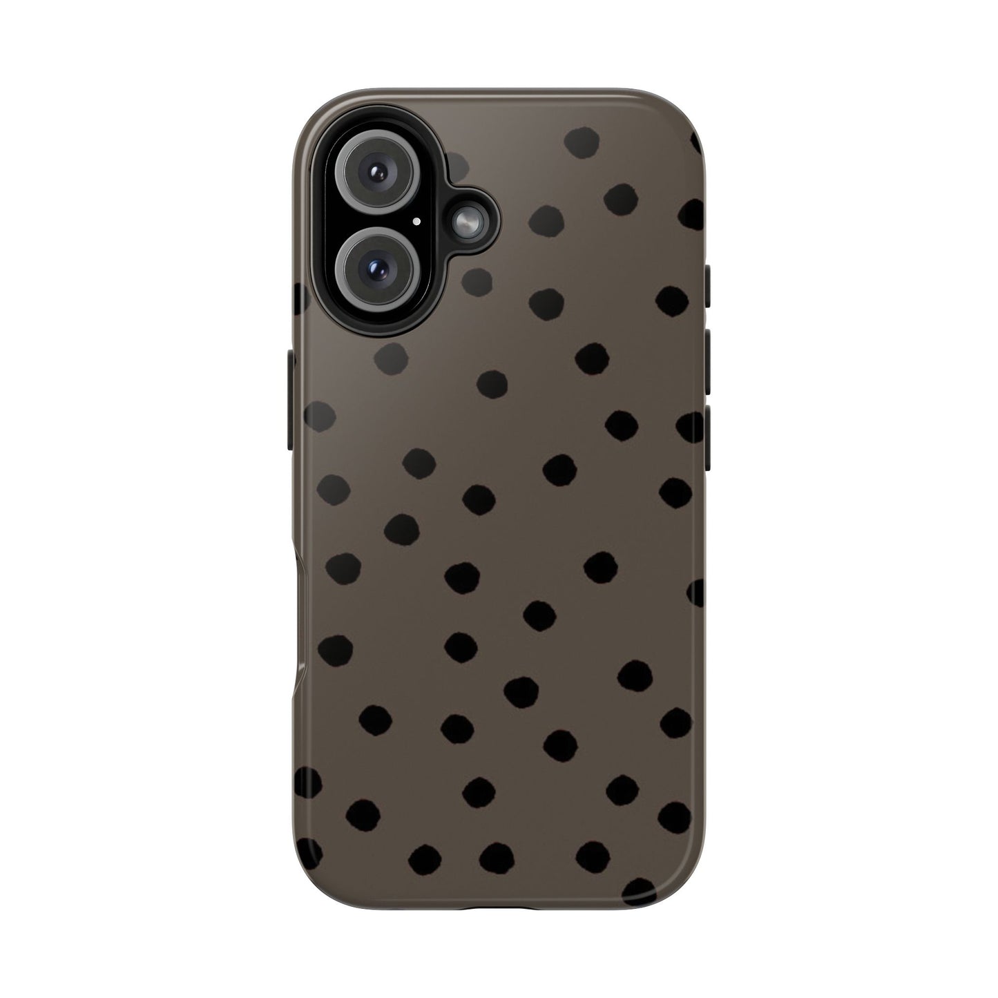Dinky Dots Toast / Black Phone Case