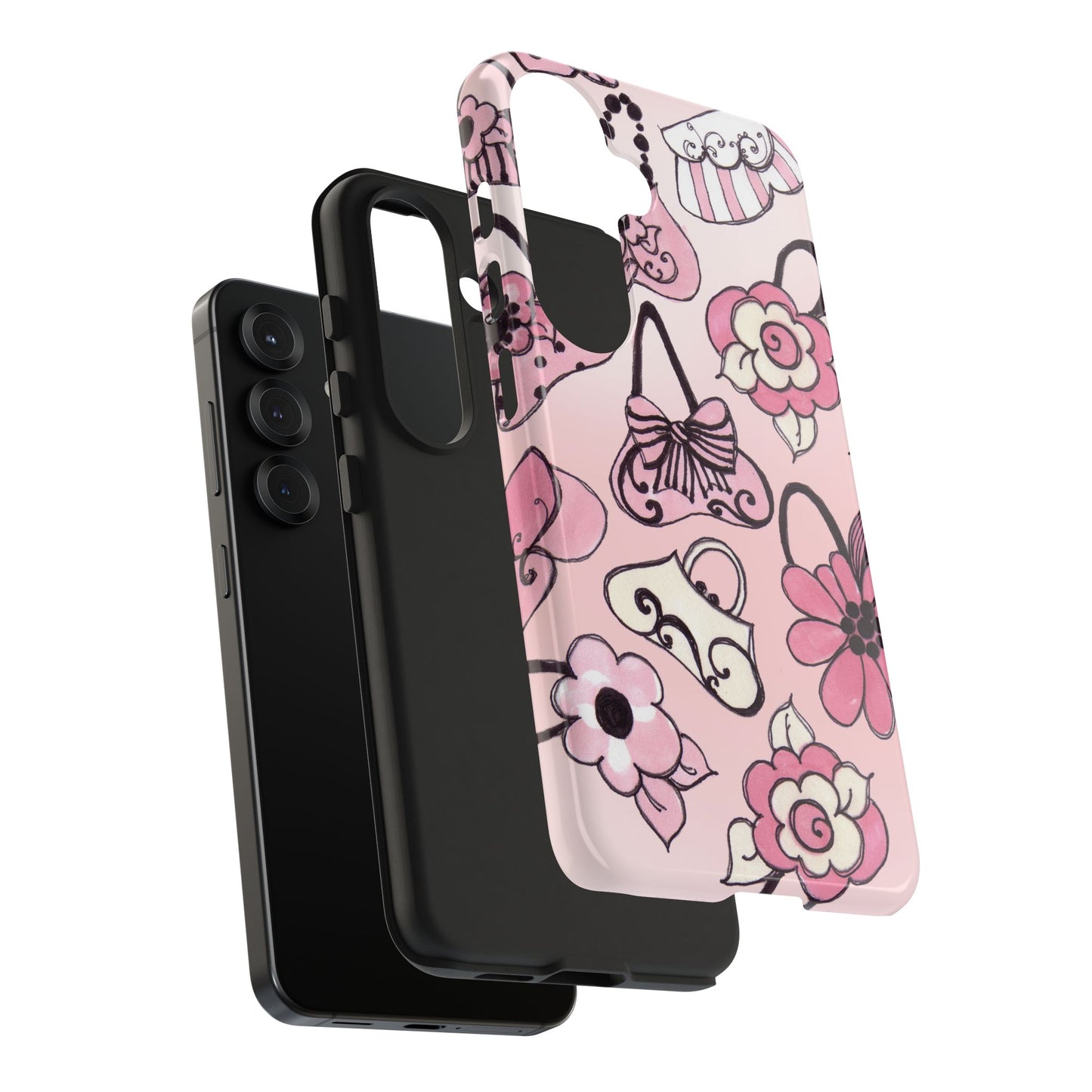 Cat Bags Pink Phone Case