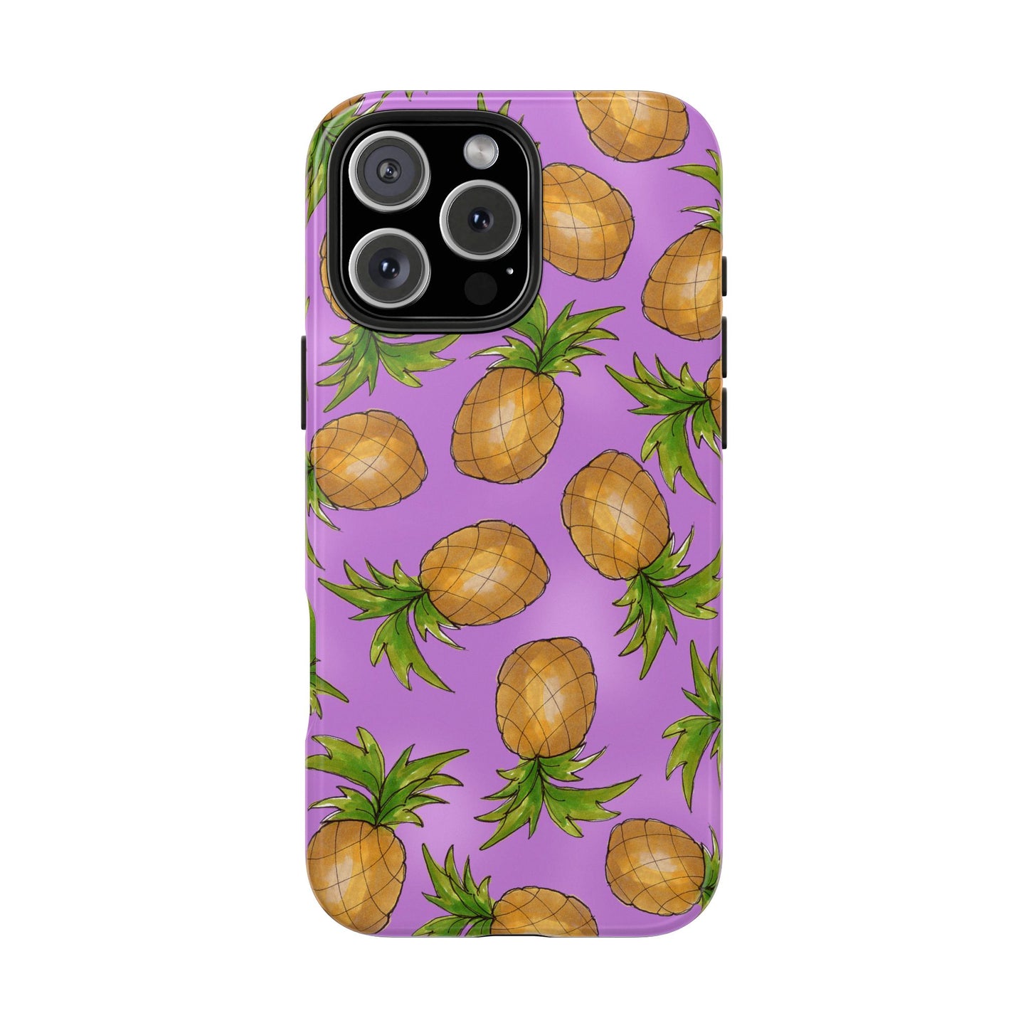 Pineapple Toss Lilac Phone Case