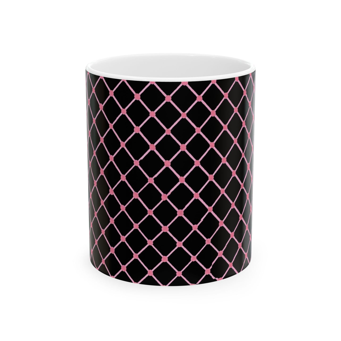 Cyclone Fence Black / Pink Cup