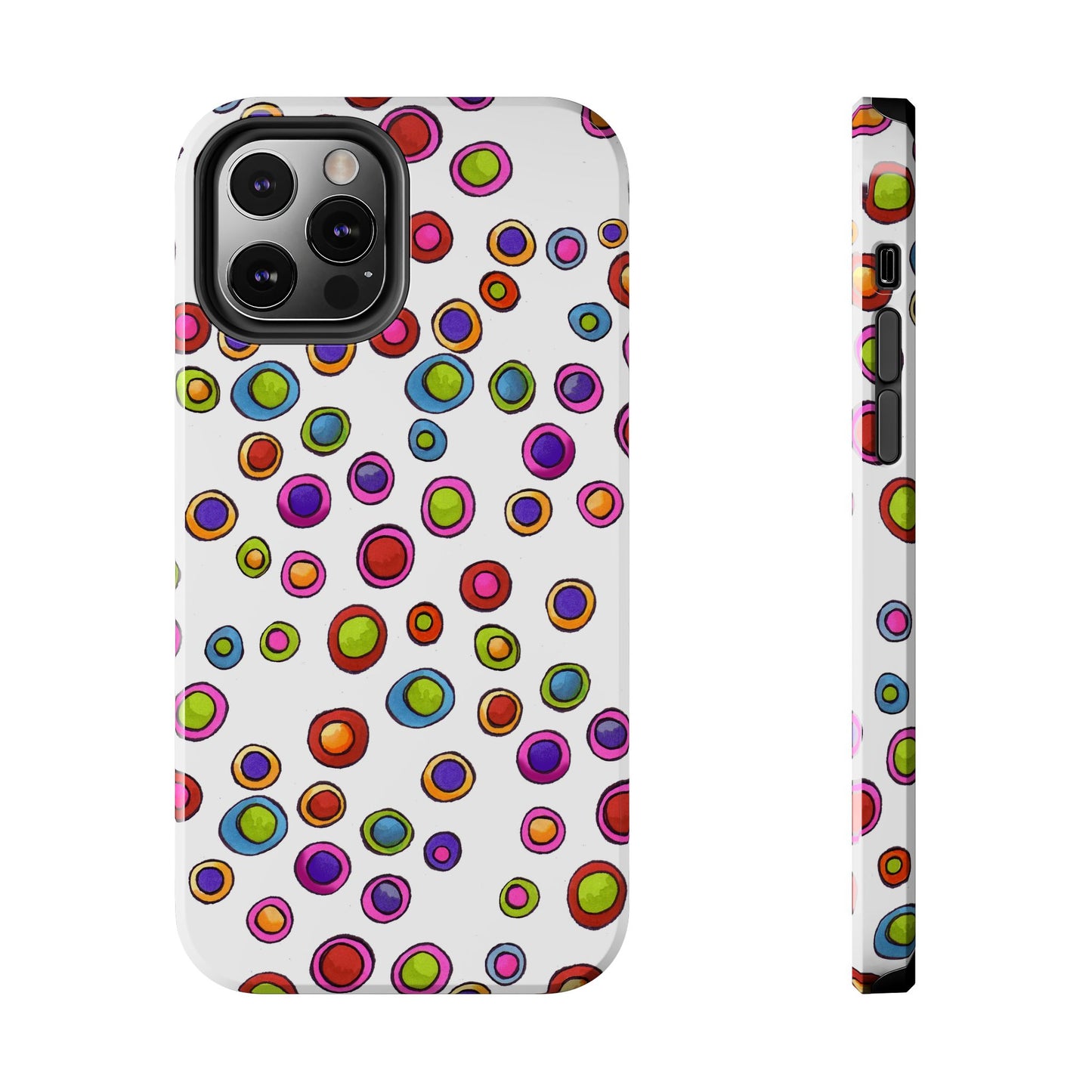 Dopey Dots White Phone Case