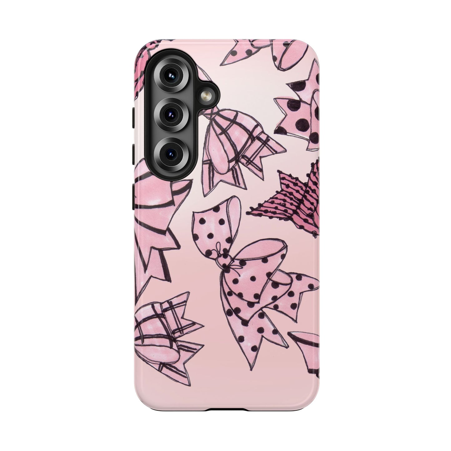 Cat Bows Pink Phone Case