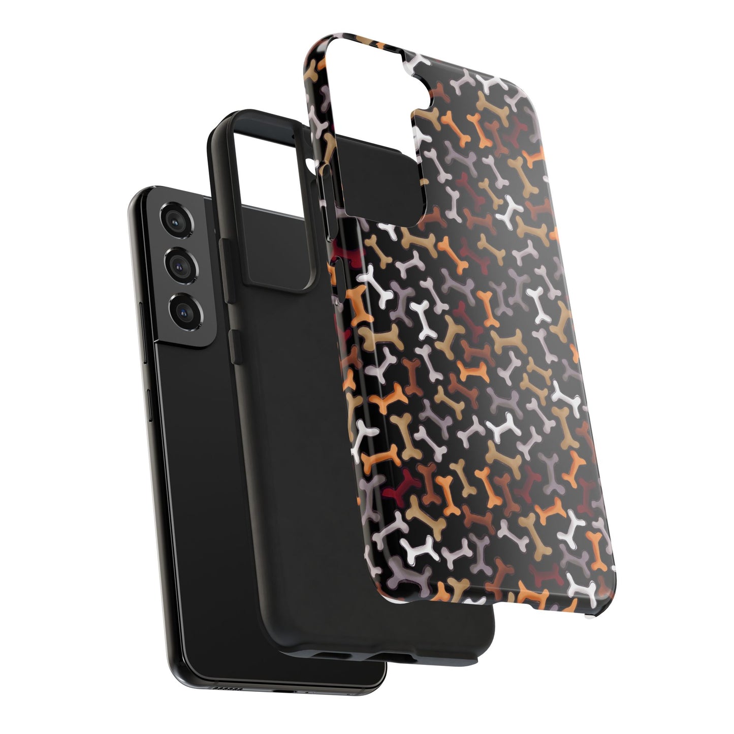 Dog Bones Black Phone Case