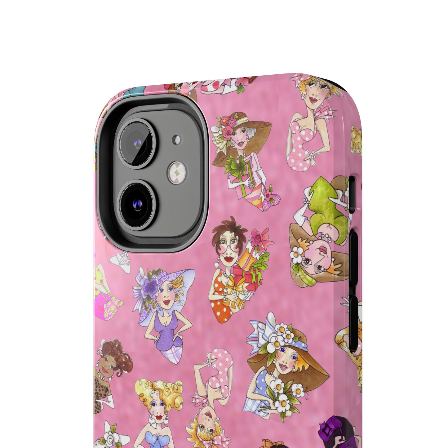 Fast Women Tossed Pink Phone Case