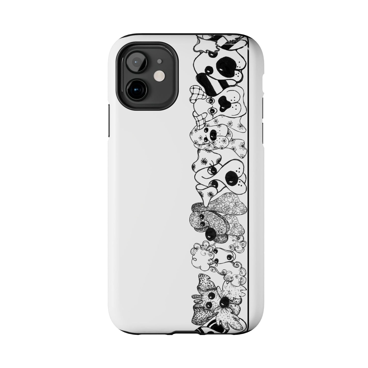 Doggie Dear Border Phone Case