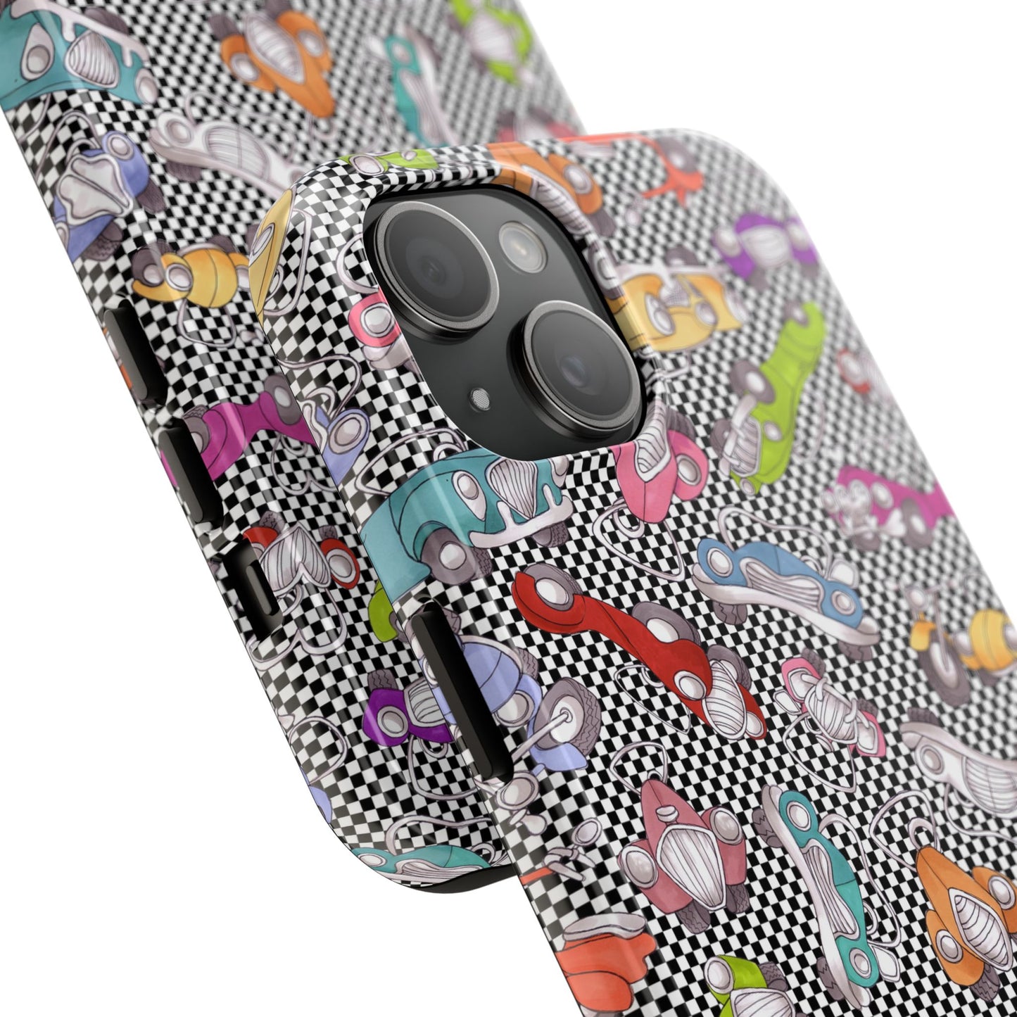 Pile Up Checker Phone Case