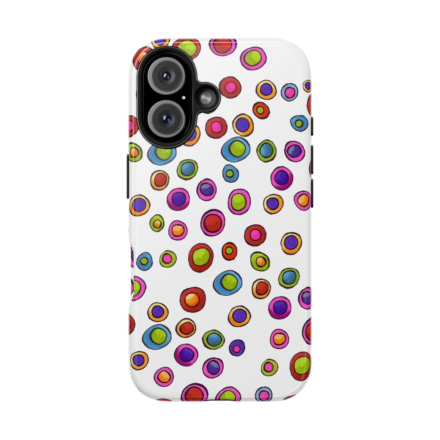 Dopey Dots White Phone Case