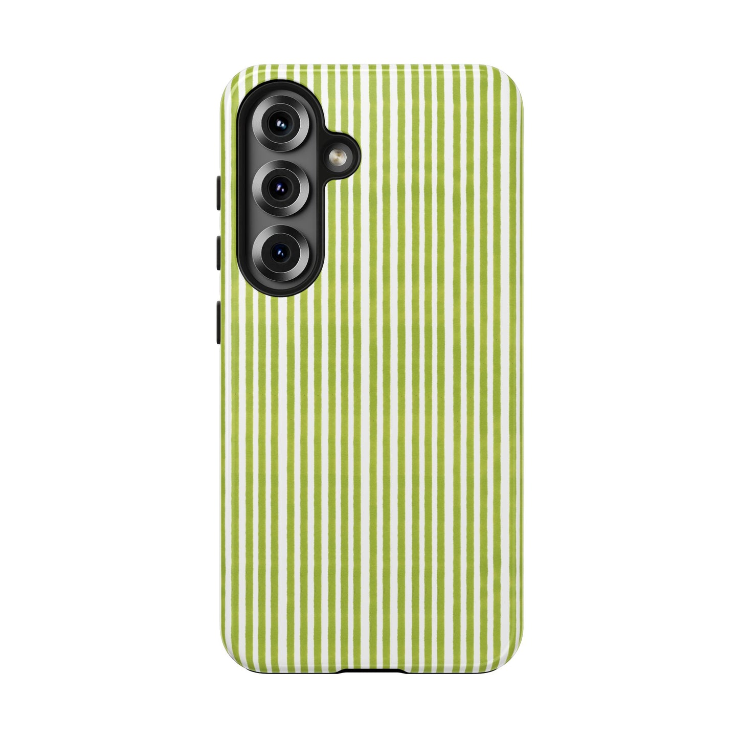 Lazy Stripe Lime Phone Case